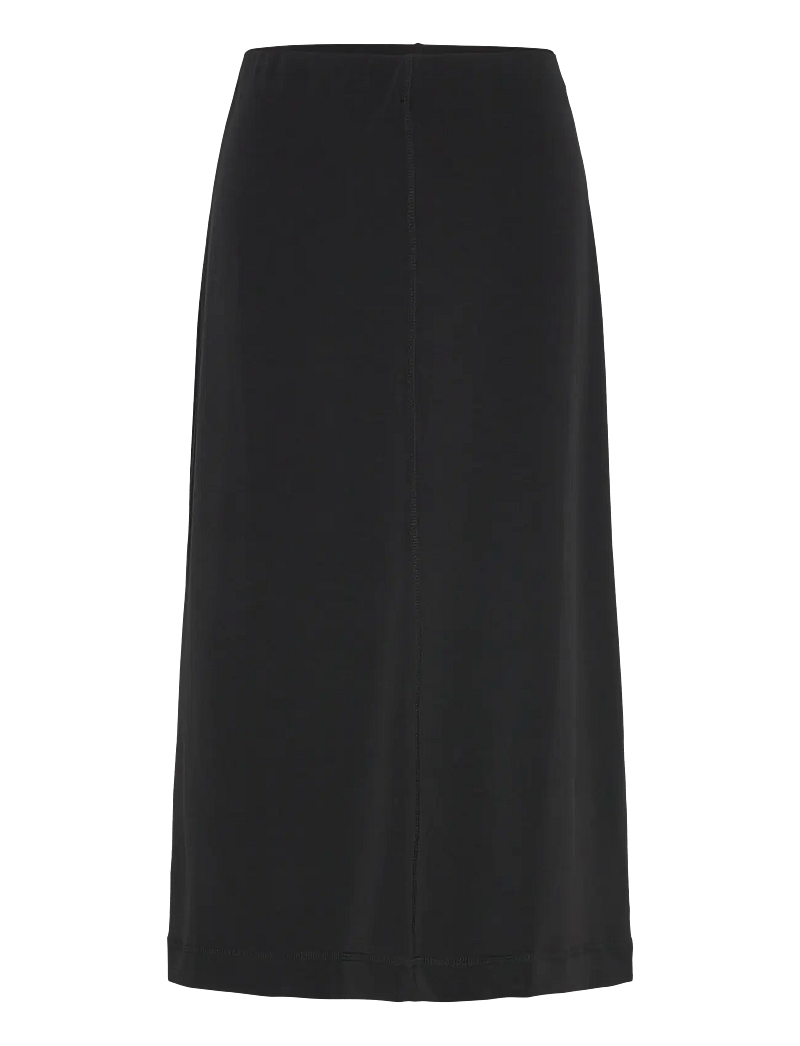 Day Birger et Mikkelsen - Leontine - Shiny Jersey - midi-röcke - black - 0