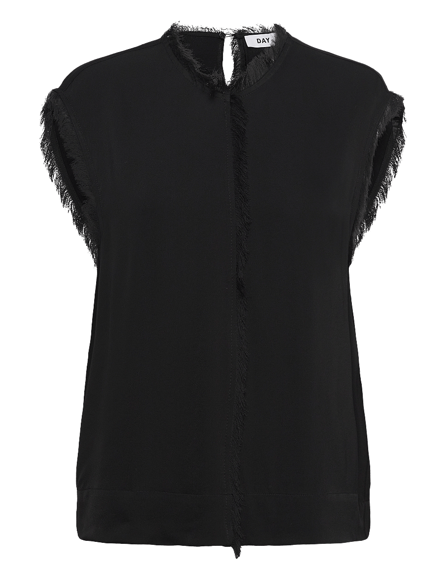 Day Birger et Mikkelsen - Lise - Matte Crepe - Ärmellose blusen - black - 0