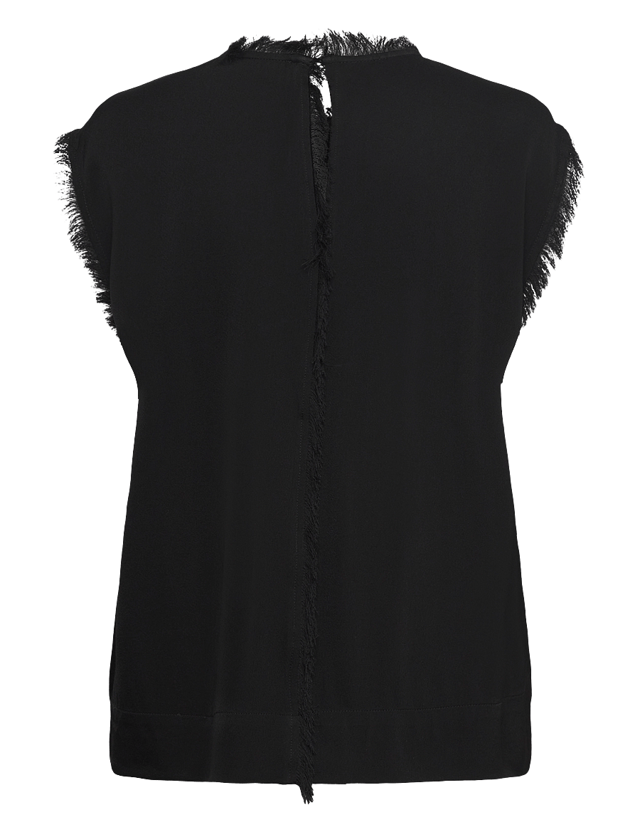 Day Birger et Mikkelsen - Lise - Matte Crepe - Ärmellose blusen - black - 1