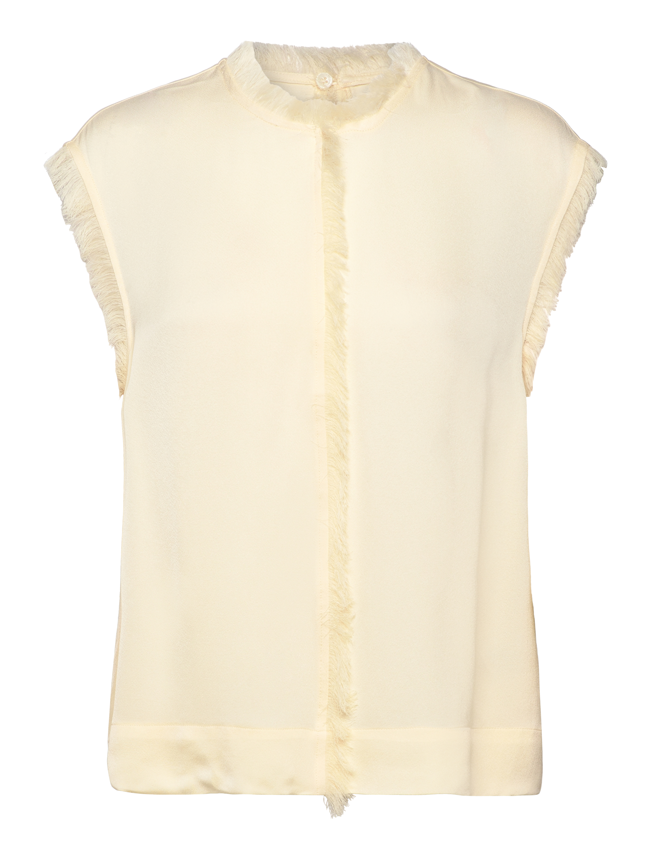 Day Birger et Mikkelsen Lise - Matte Crepe - Bluser & Skjorter - WINTER WHITE / yellow