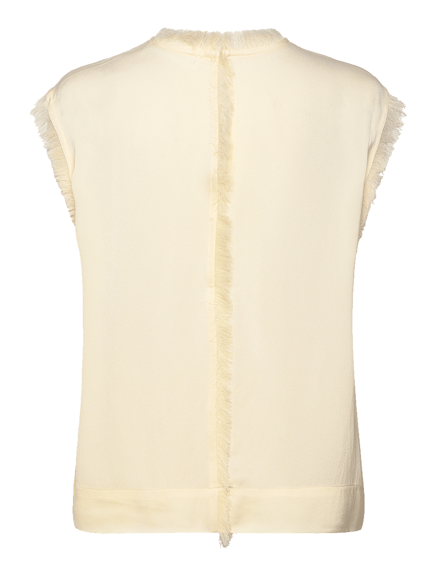 Day Birger et Mikkelsen - Lise - Matte Crepe - Ærmeløse bluser - winter white - 2