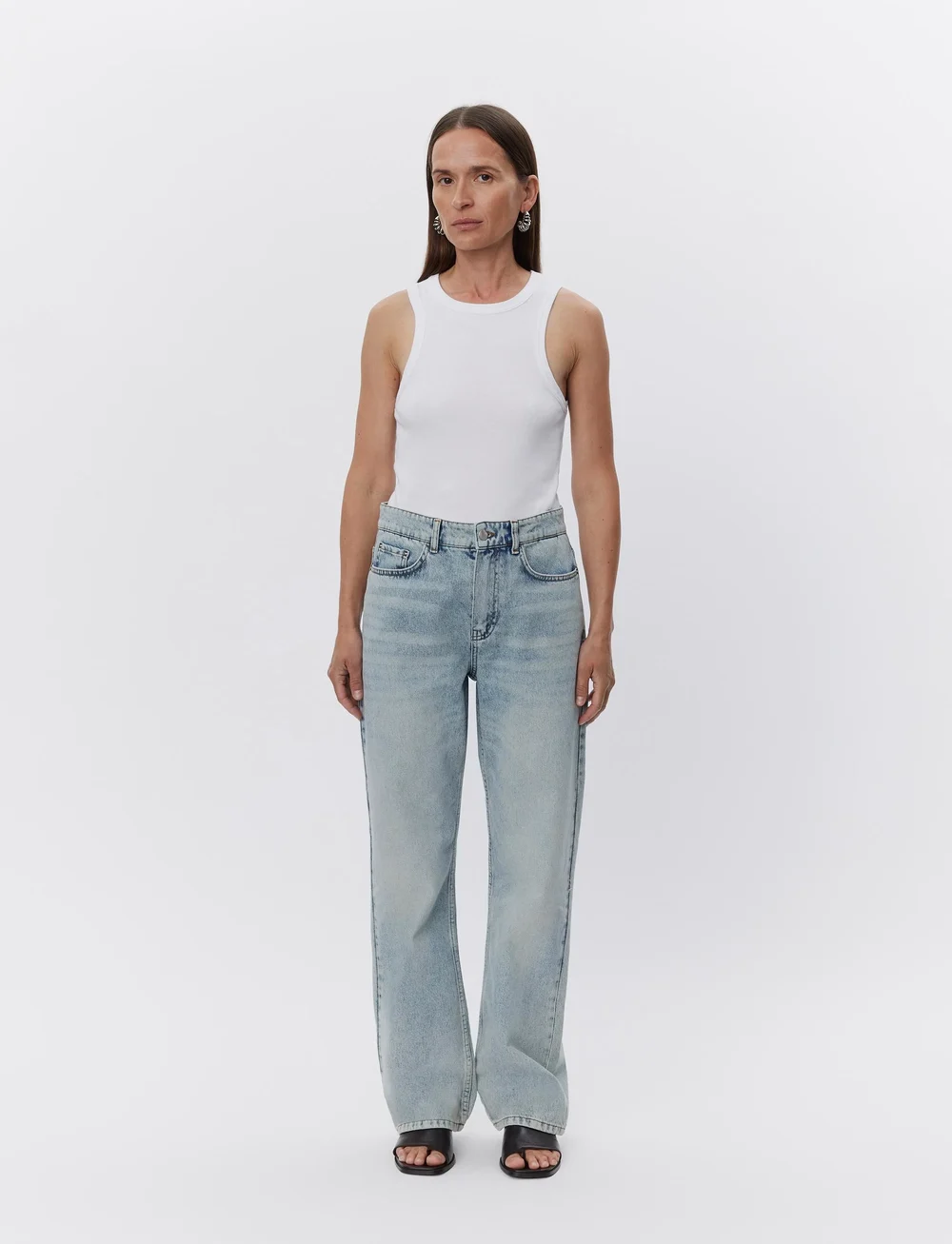 Day Birger et Mikkelsen - Lou - Vintage Blue Denim - straight jeans - vintage blue - 0