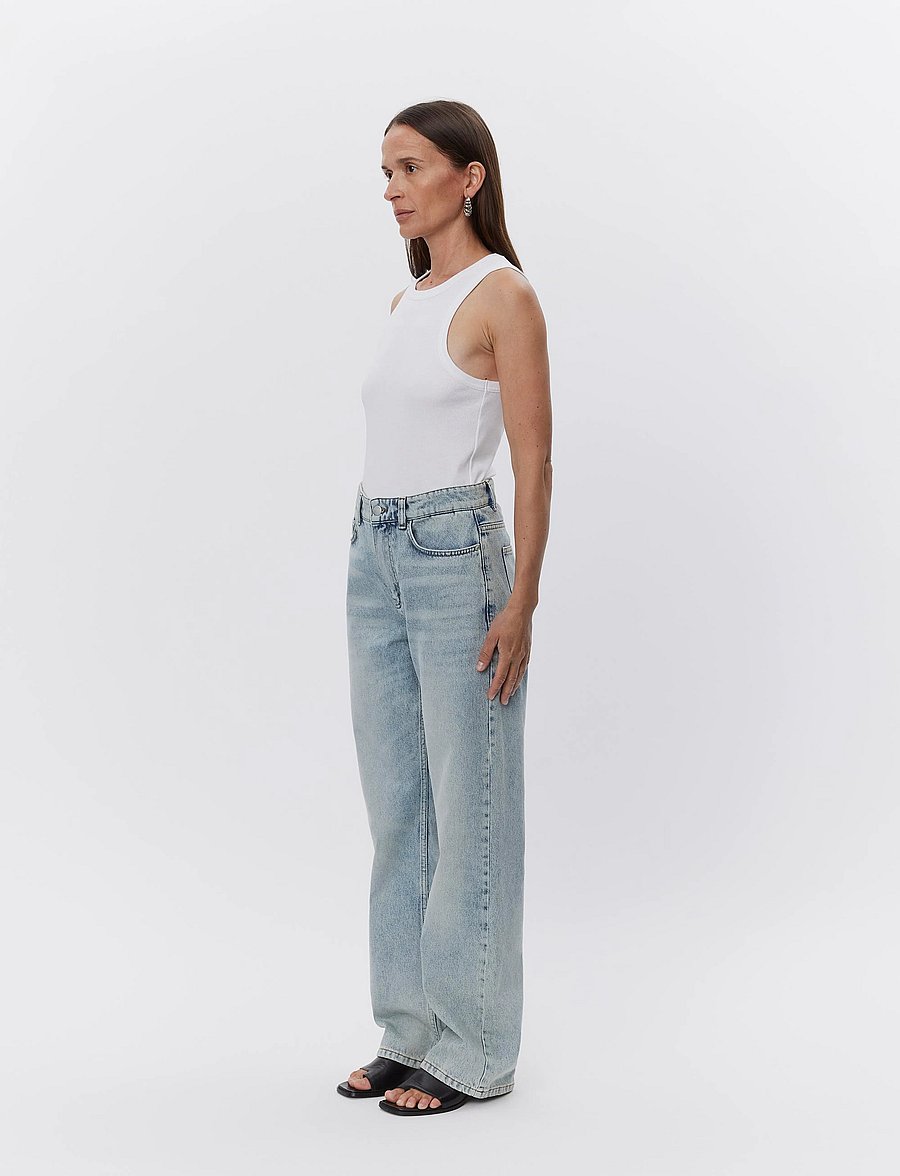 Day Birger et Mikkelsen - Lou - Vintage Blue Denim - straight jeans - vintage blue - 4