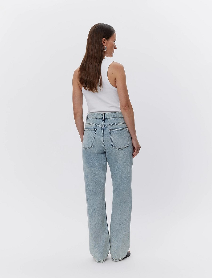 Day Birger et Mikkelsen - Lou - Vintage Blue Denim - straight jeans - vintage blue - 5