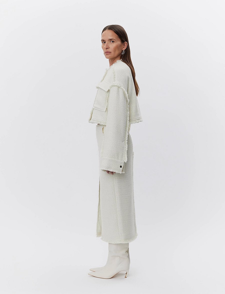 Day Birger et Mikkelsen - Mantel - Tactual Surface - midi kjolar - vanilla ice - 3