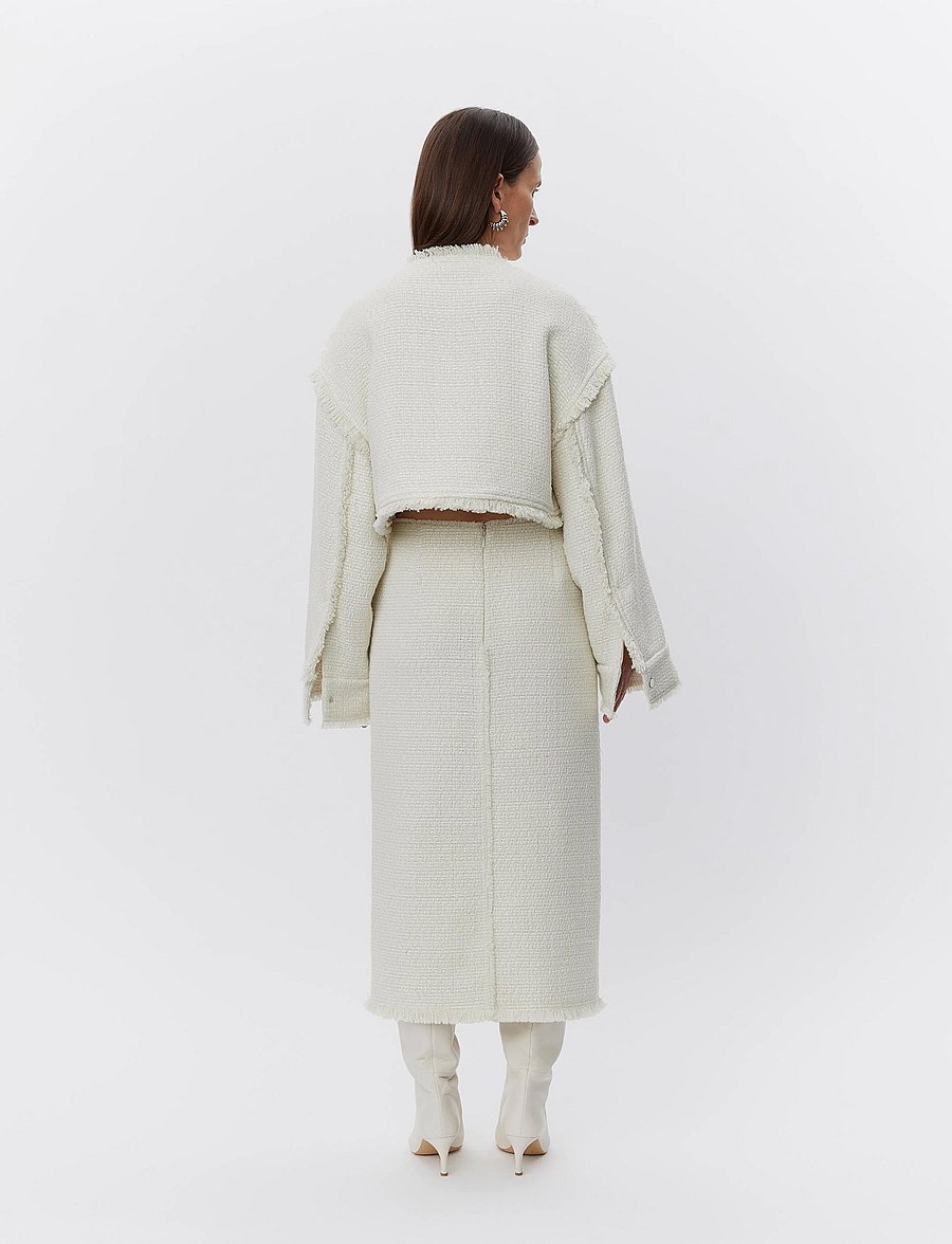 Day Birger et Mikkelsen - Mantel - Tactual Surface - midi kjolar - vanilla ice - 4