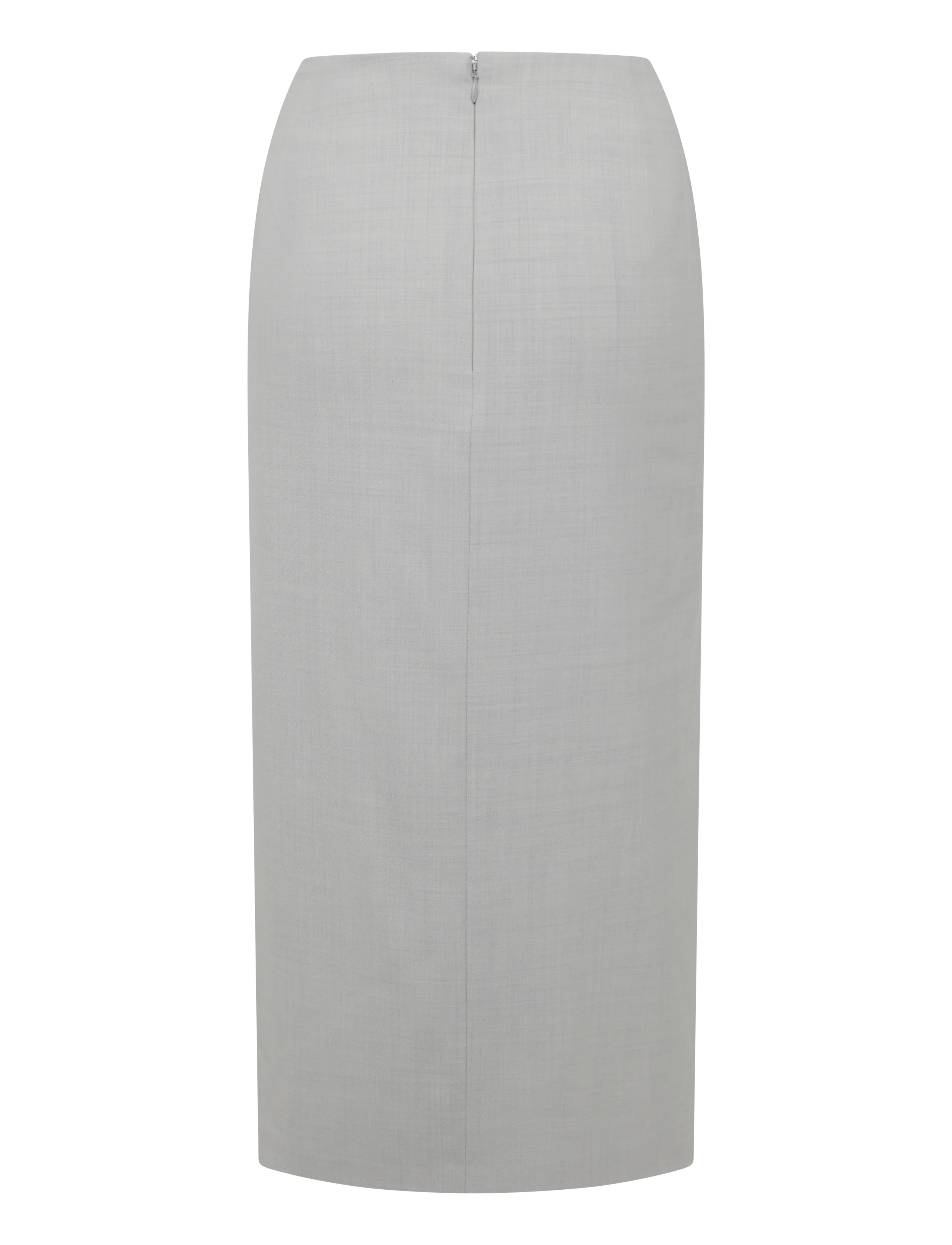 Day Birger et Mikkelsen - Mantel - Classic Wool Blend - midi skirts - misty blue melange - 1