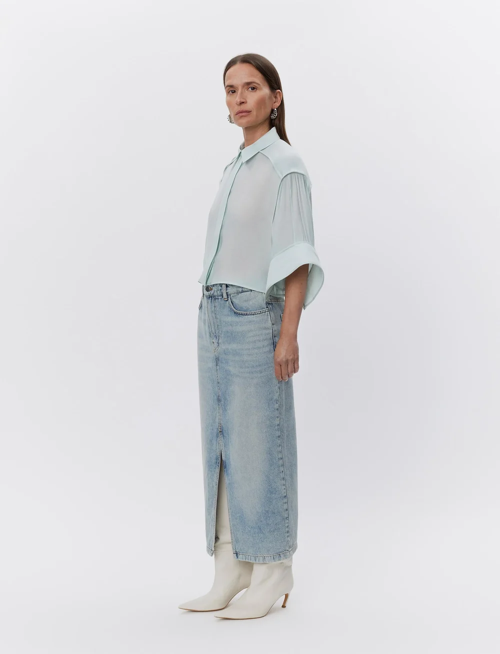 Day Birger et Mikkelsen - Niki - Vintage Blue Denim - jeansröcke - vintage blue - 0