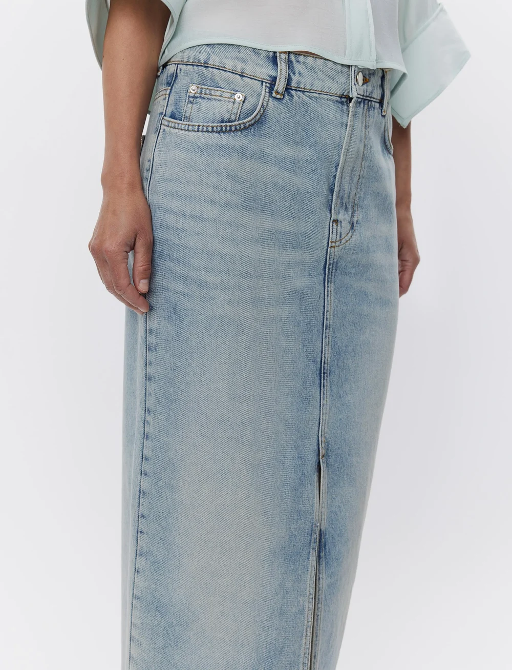 Day Birger et Mikkelsen - Niki - Vintage Blue Denim - jeansröcke - vintage blue - 3