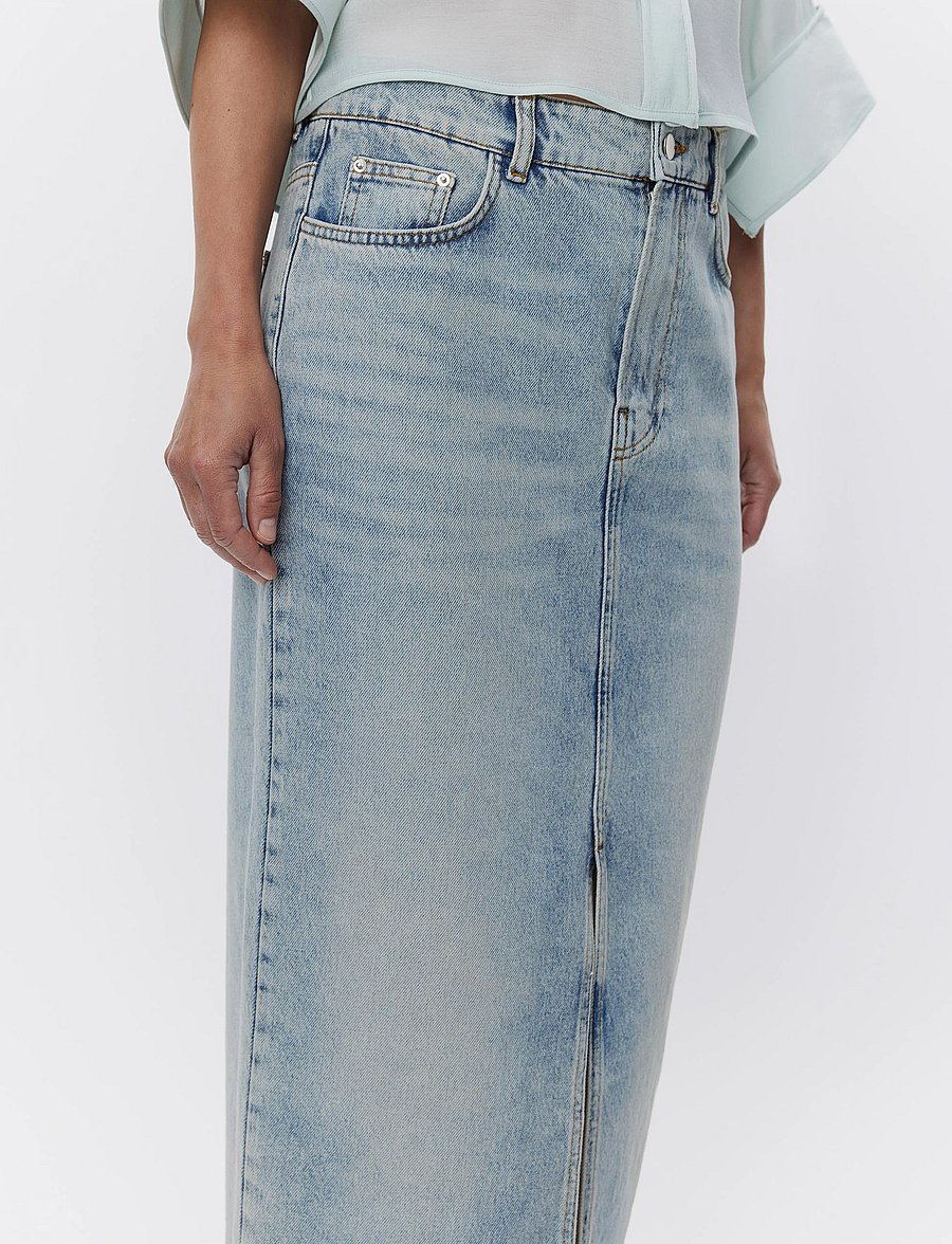 Day Birger et Mikkelsen - Niki - Vintage Blue Denim - jeanskjolar - vintage blue - 3