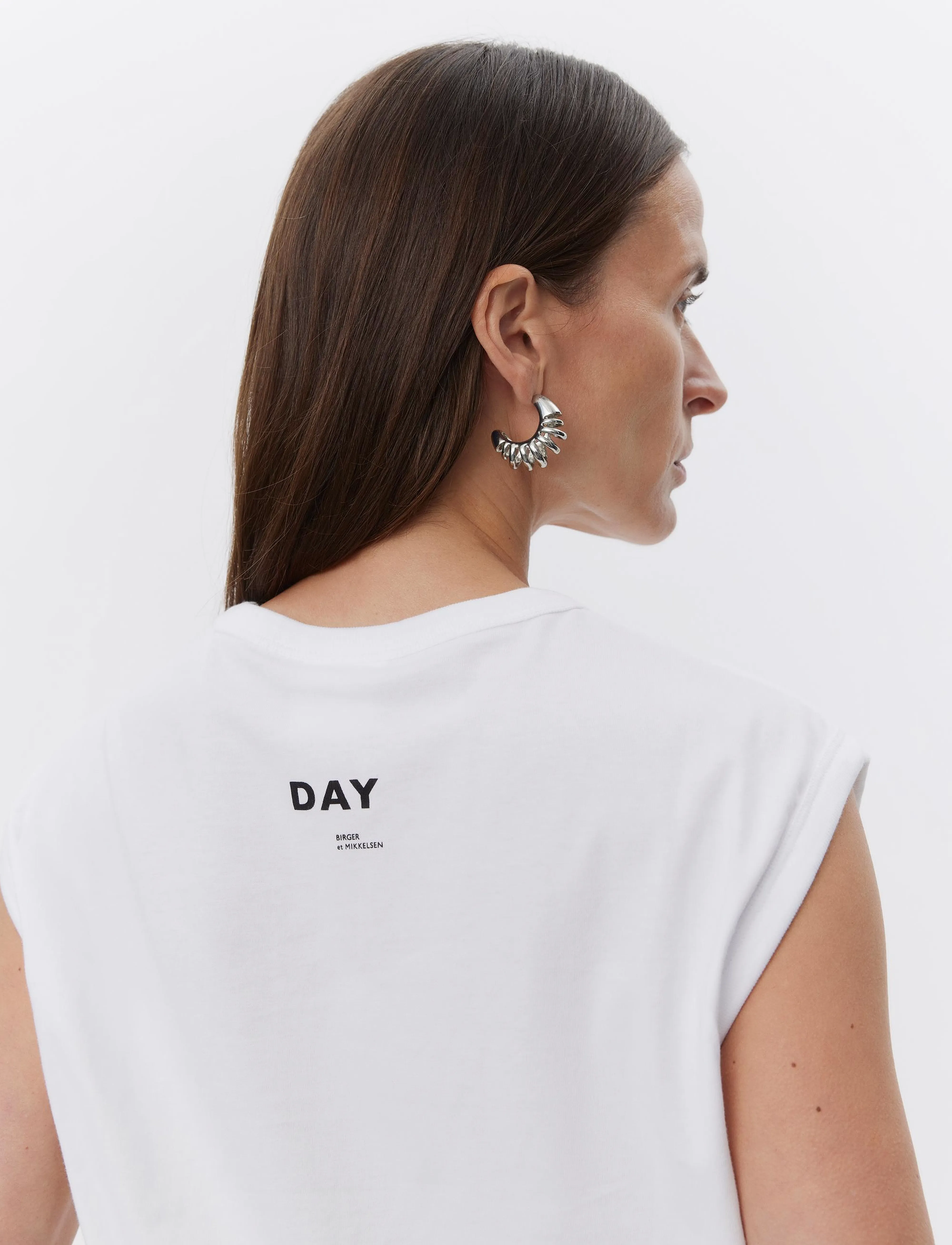 Day Birger et Mikkelsen - Pedro - Heavy Jersey - bright white - 3