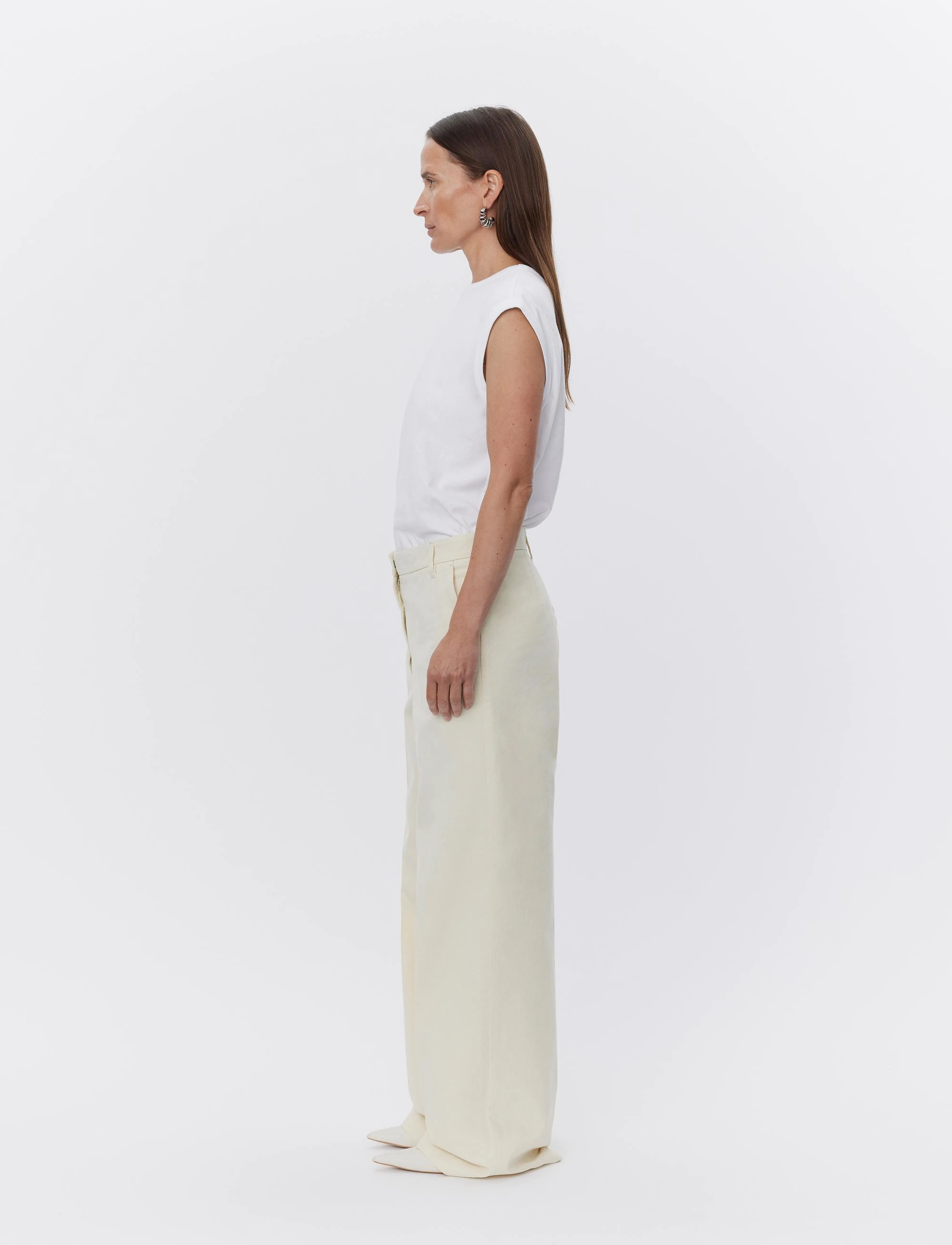 Day Birger et Mikkelsen - Pedro - Heavy Jersey - bright white - 4