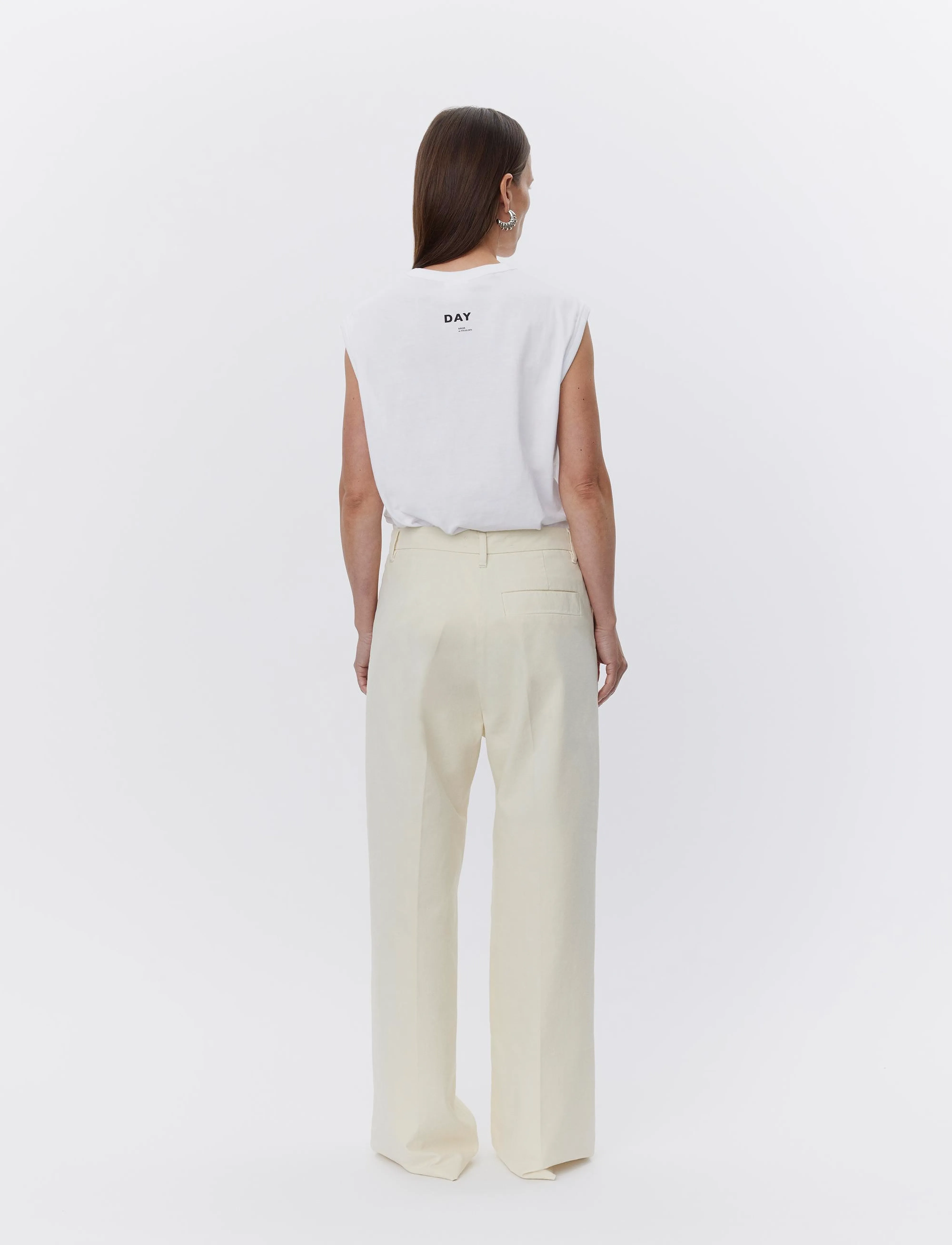 Day Birger et Mikkelsen - Pedro - Heavy Jersey - bright white - 5