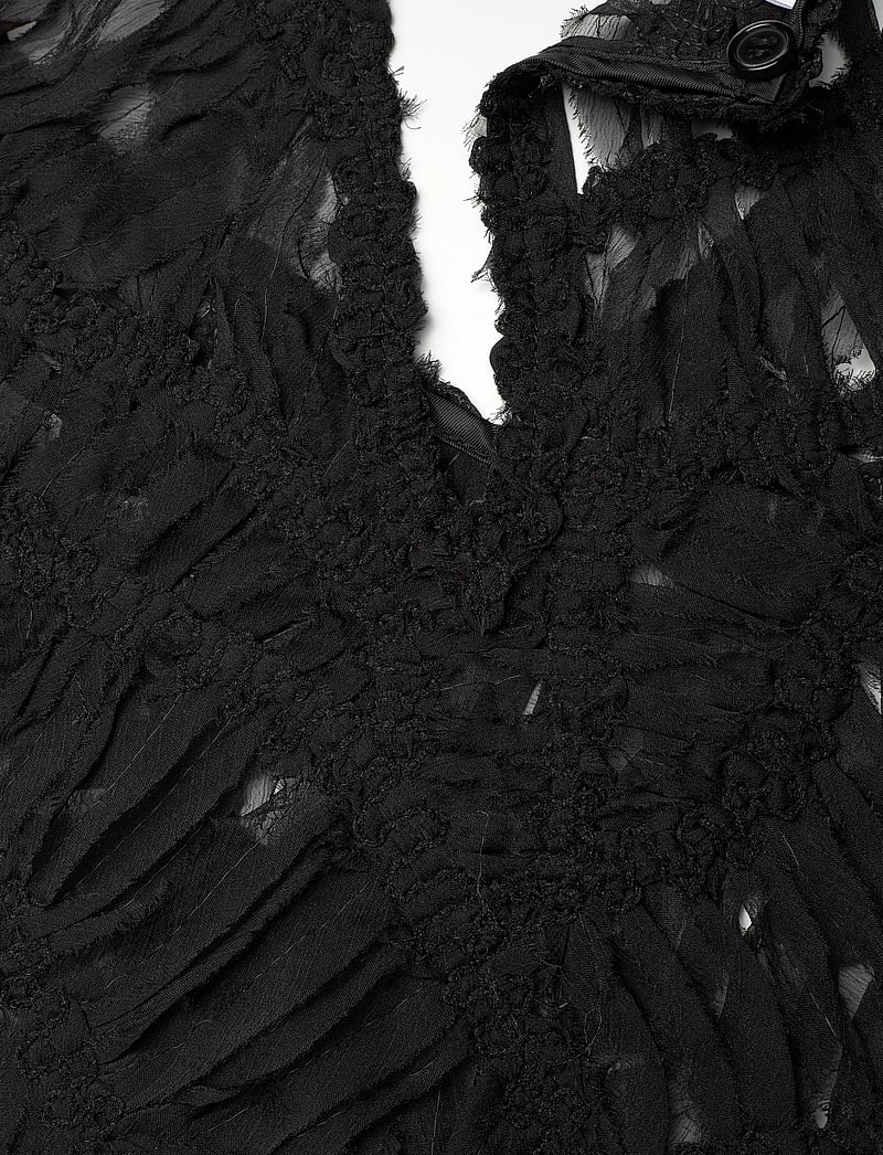 Day Birger et Mikkelsen - Reyne - Crochet Tulle - langärmlige blusen - black - 3