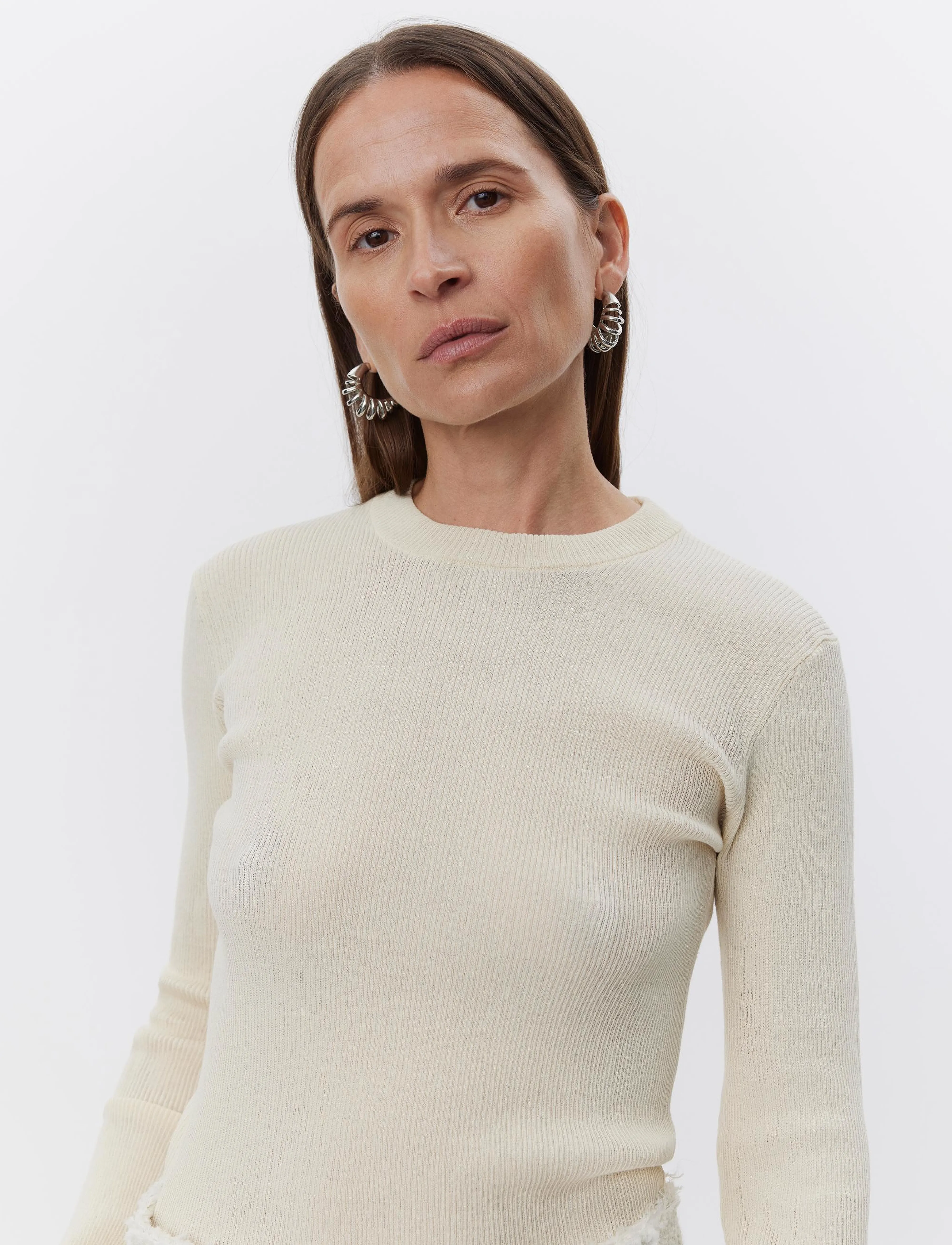 Day Birger et Mikkelsen Teran - Cotton Base, XXL, Yellow, T-Shirts & Toppe > Langærmede, Dame