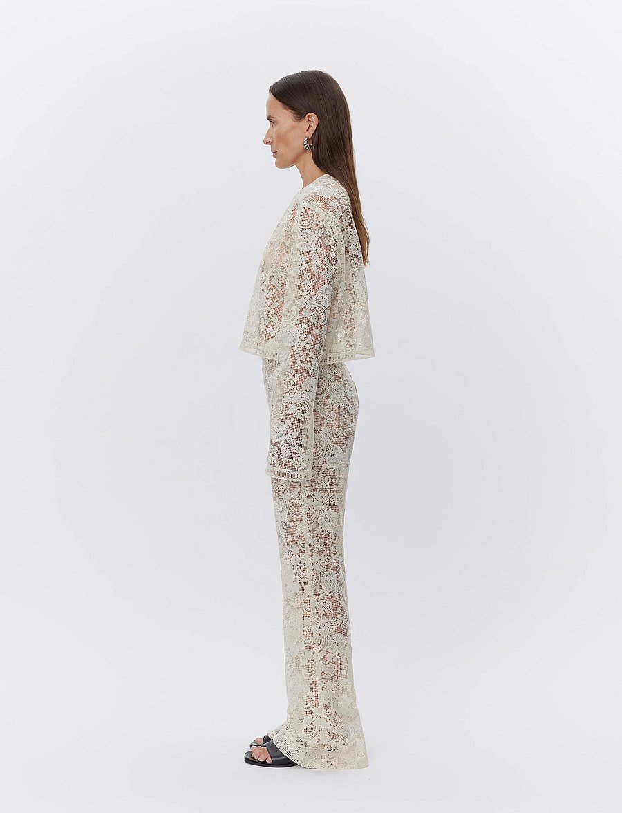 Day Birger et Mikkelsen - Toby - Spring Crochet - schlaghosen - pistachio shell - 3