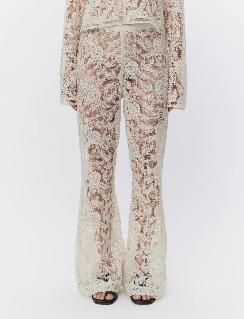 Day Birger et Mikkelsen - Toby - Spring Crochet - slengbukser - pistachio shell - 4