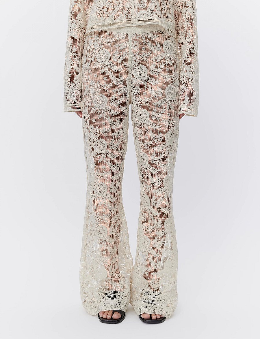 Day Birger et Mikkelsen - Toby - Spring Crochet - schlaghosen - pistachio shell - 4