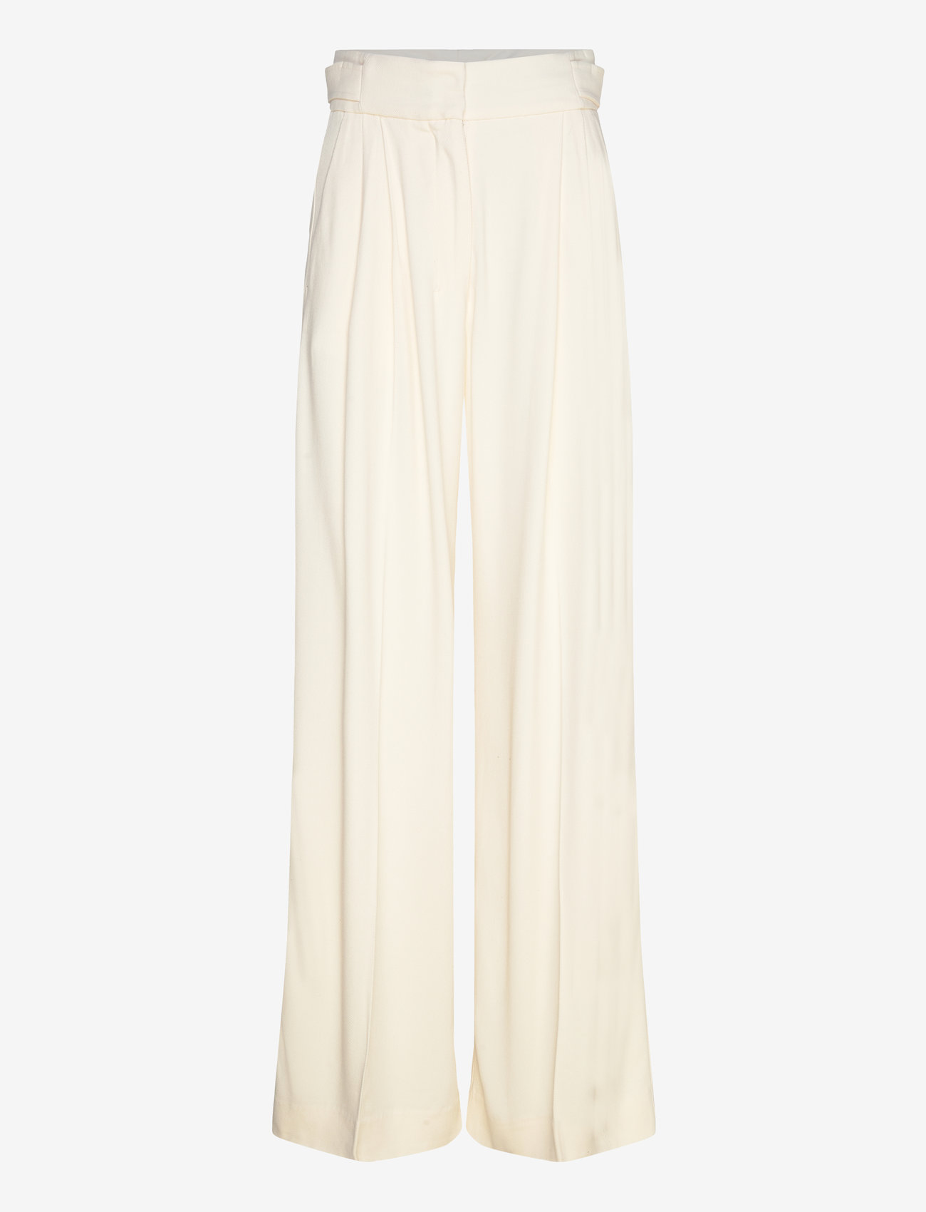 Day Birger et Mikkelsen - Vail - Viscose Twill - hosen mit weitem bein - winter white - 1