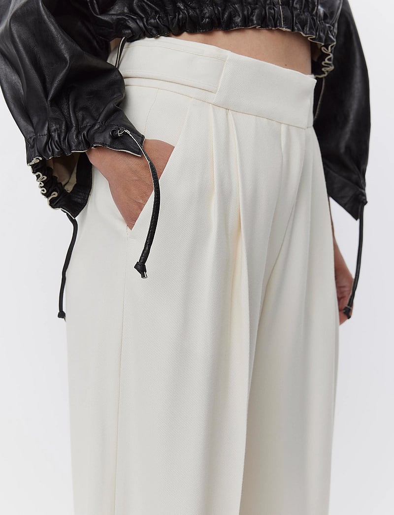 Day Birger et Mikkelsen - Vail - Viscose Twill - hosen mit weitem bein - winter white - 5