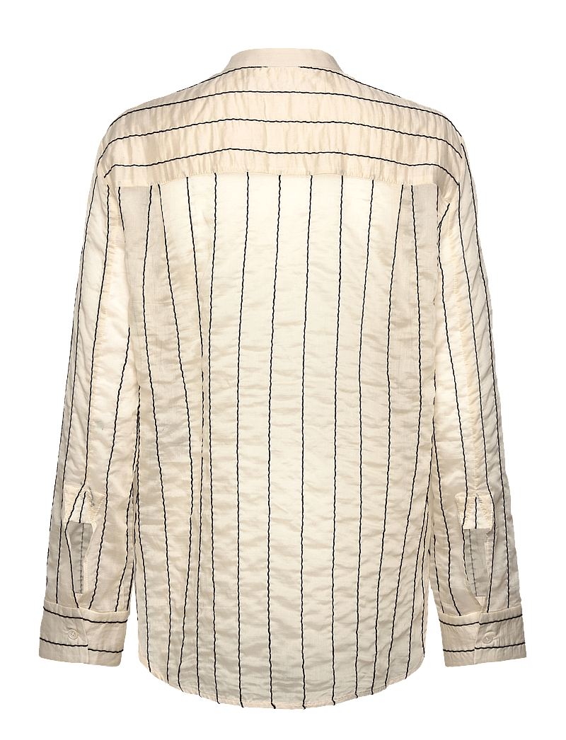 Day Birger et Mikkelsen - Yrsa - Sheer Stripe - langärmlige hemden - pistachio shell - 2