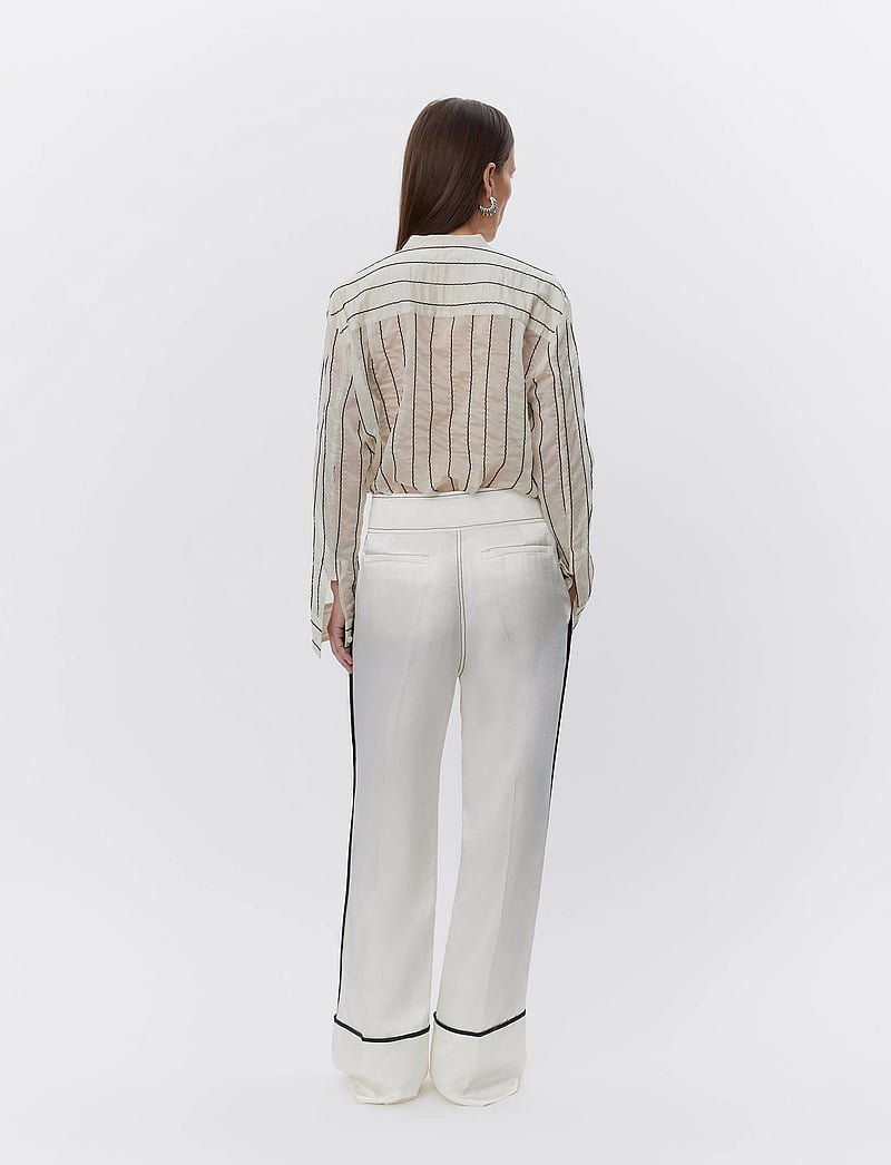 Day Birger et Mikkelsen - Yrsa - Sheer Stripe - langärmlige hemden - pistachio shell - 5