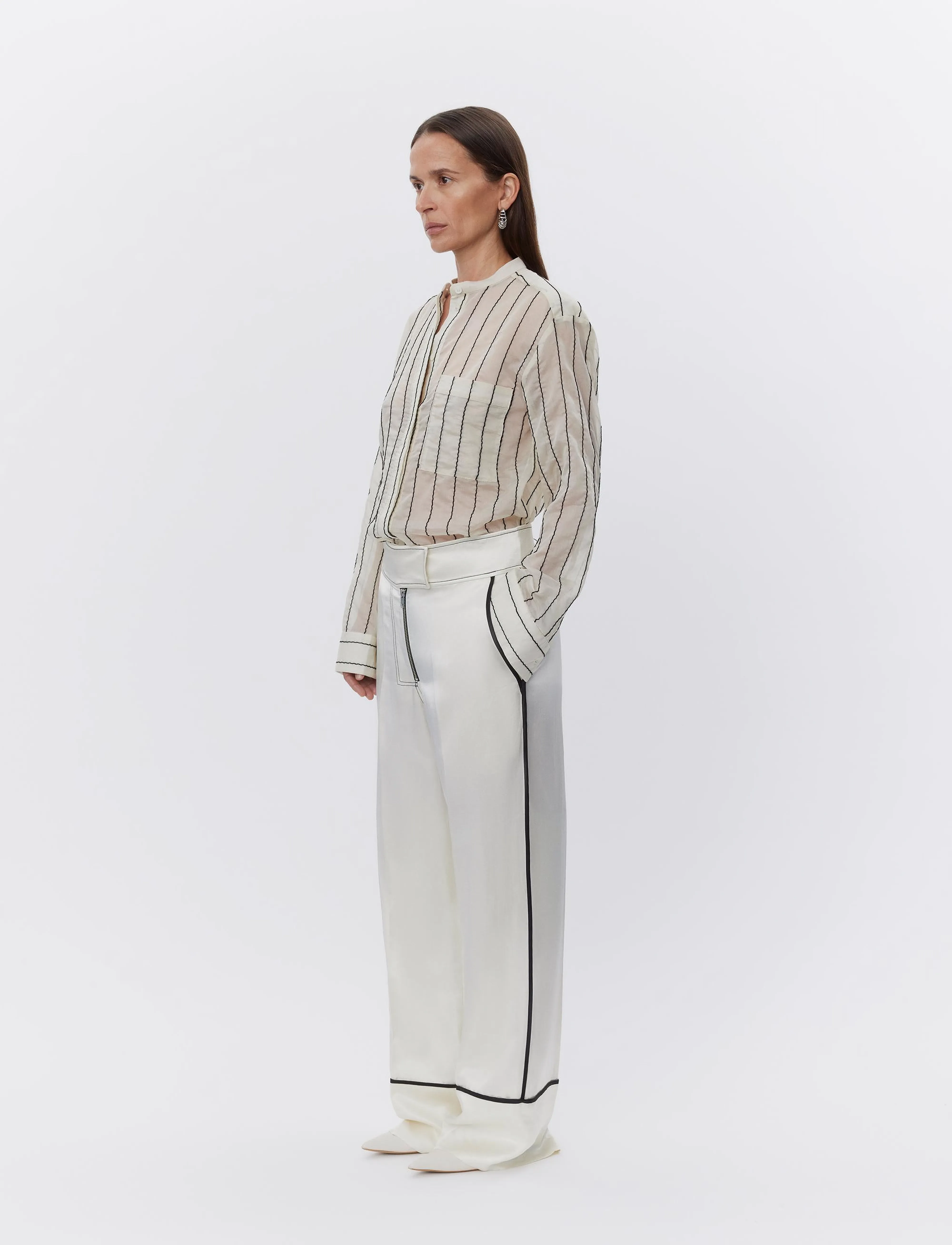 DAY BIRGER ET MIKKELSEN Yrsa Sheer Stripe skjortor dam – bild 3
