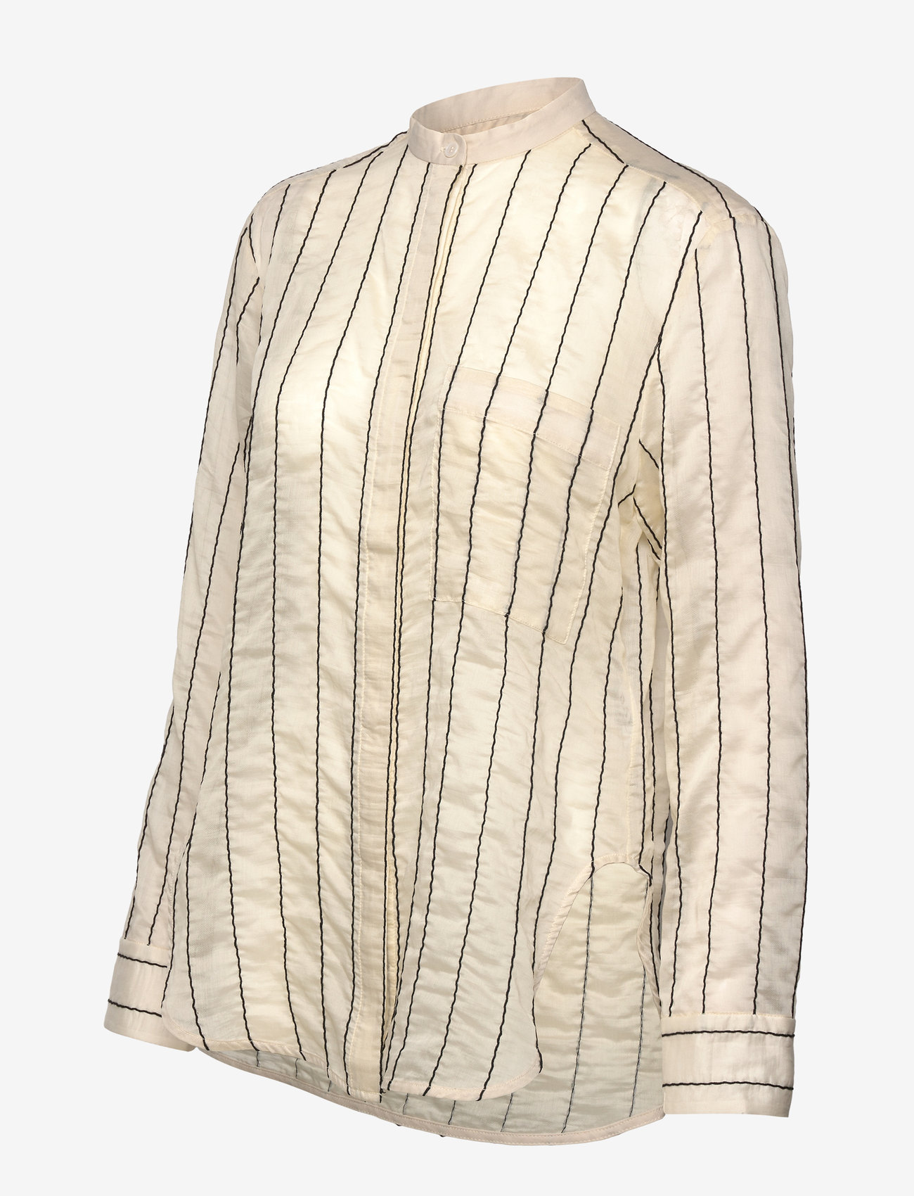 Day Birger et Mikkelsen - Yrsa - Sheer Stripe - langärmlige hemden - pistachio shell - 3