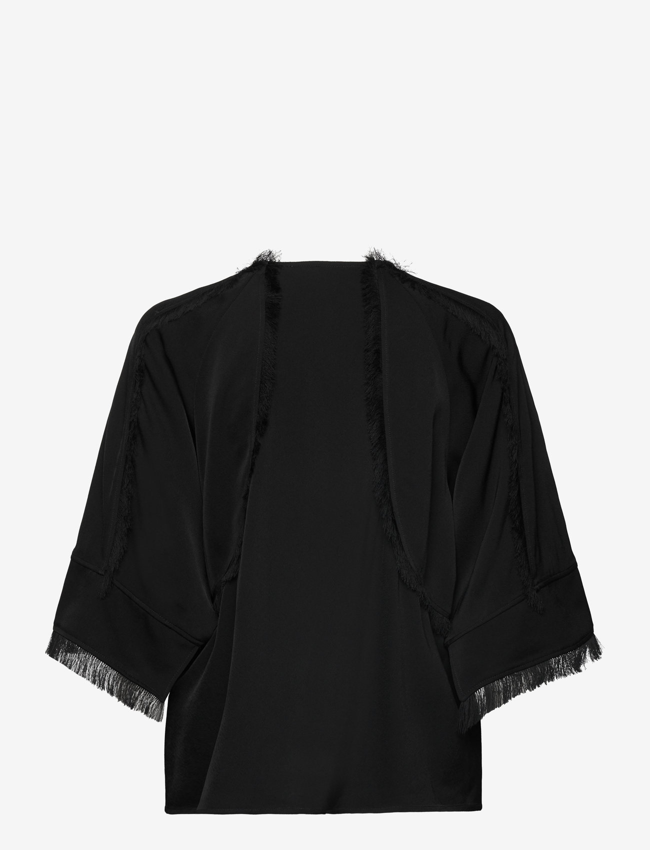 Day Birger et Mikkelsen - Zelie - Matte Crepe - kortærmede bluser - black - 1