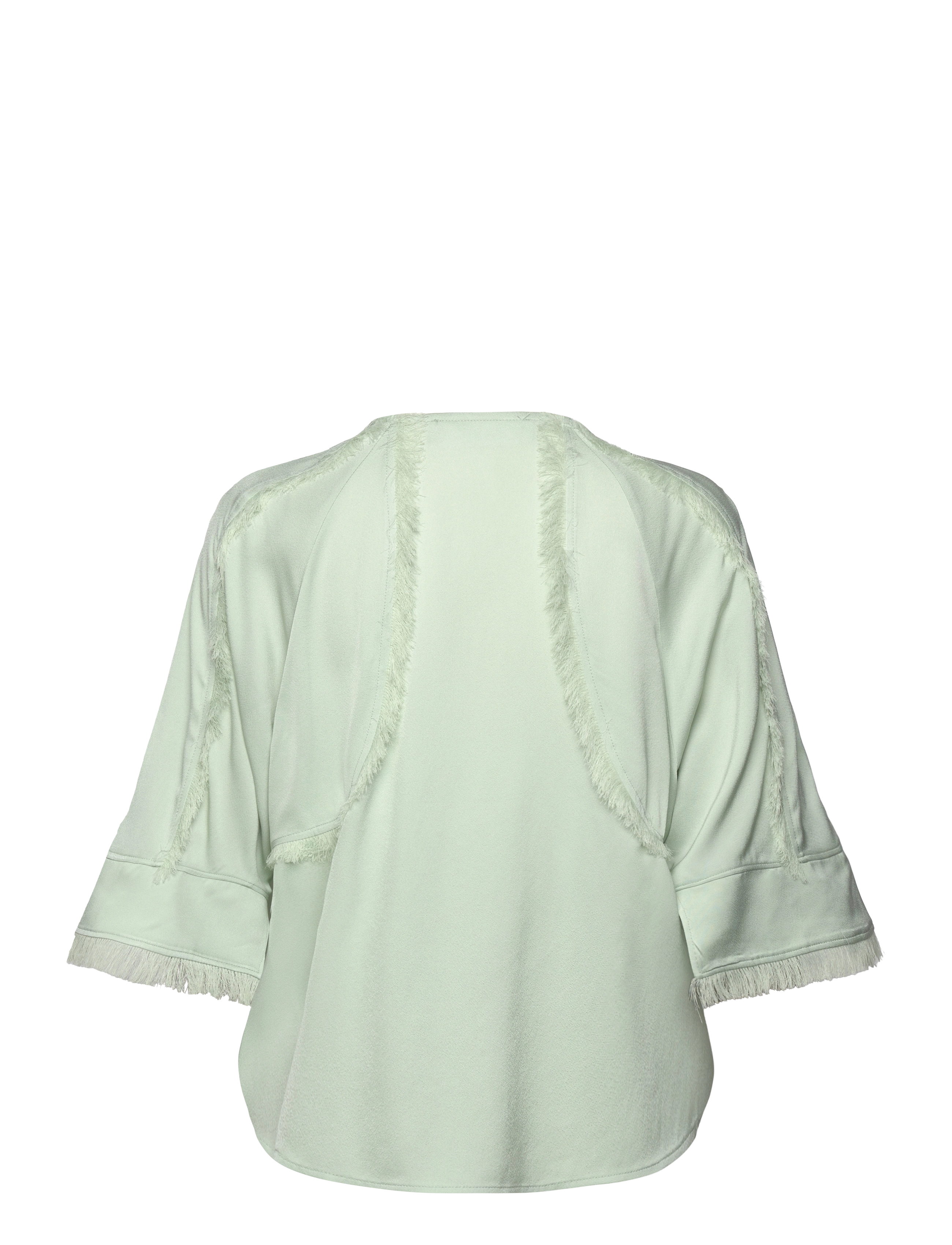 Day Birger et Mikkelsen - Zelie - Matte Crepe - kurzämlige blusen - green lily - 2
