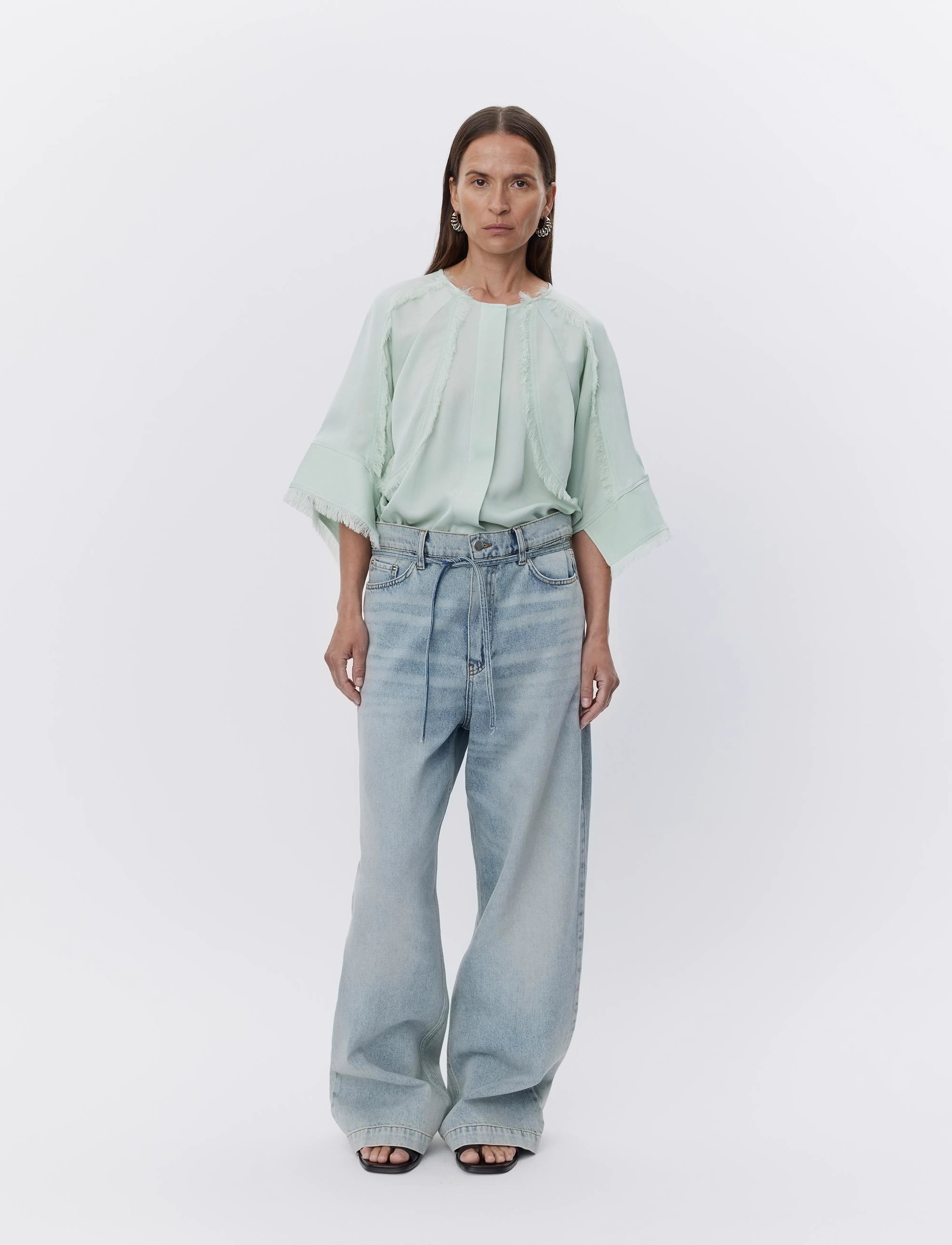 Zelie Matte Crepe