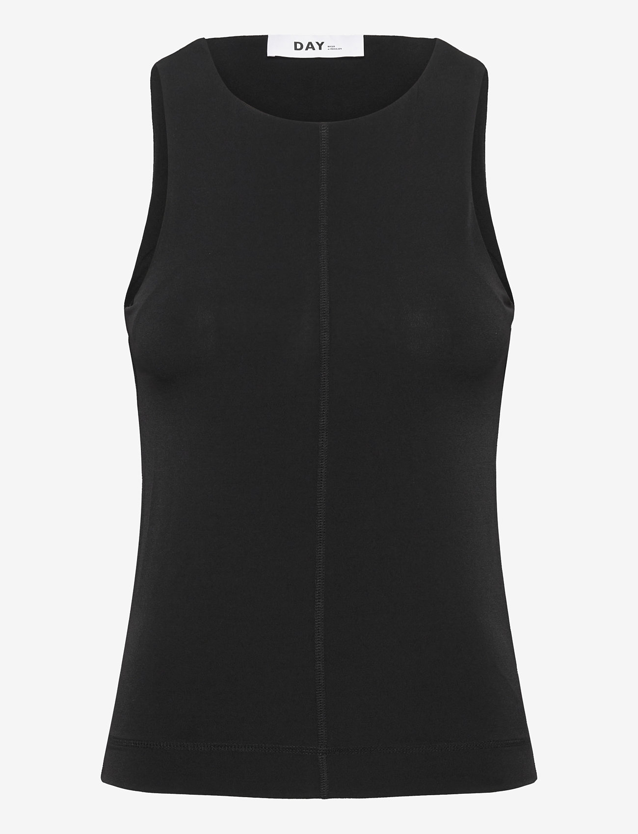 Day Birger et Mikkelsen - Olympe - Shiny Jersey - varrukateta alussärgid - black - 0