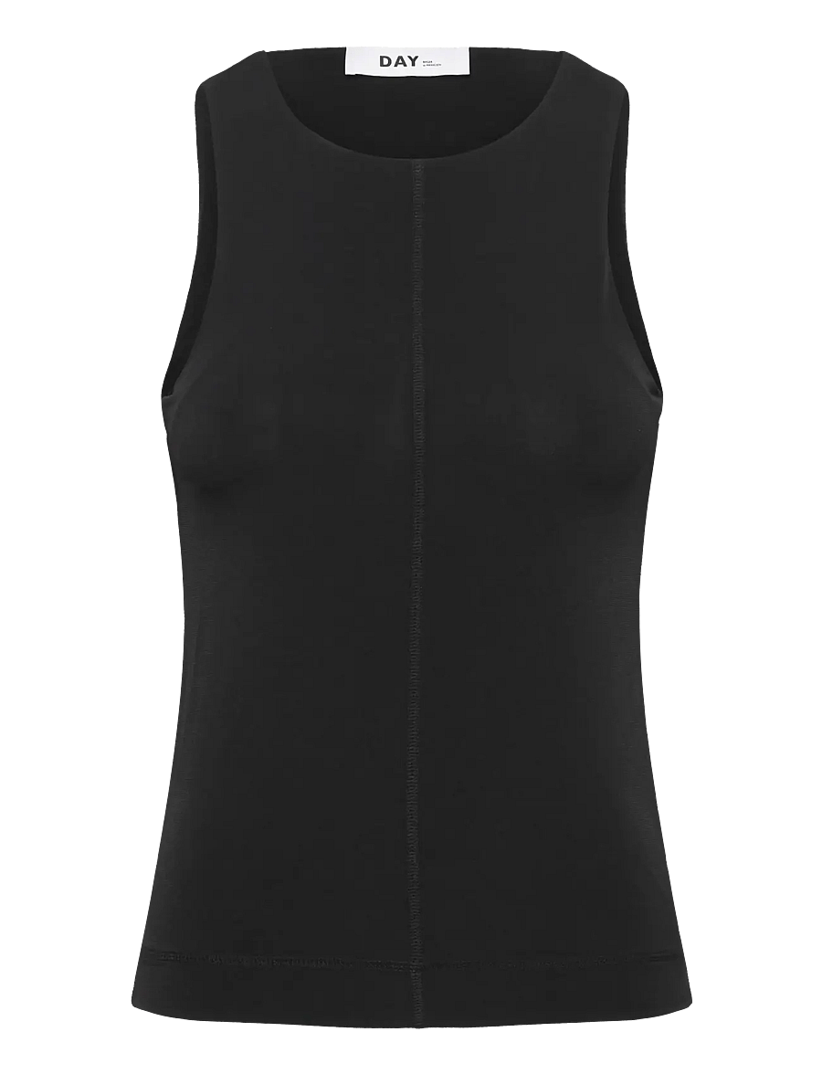 Day Birger et Mikkelsen - Olympe - Shiny Jersey - Ärmellose tops - black - 0