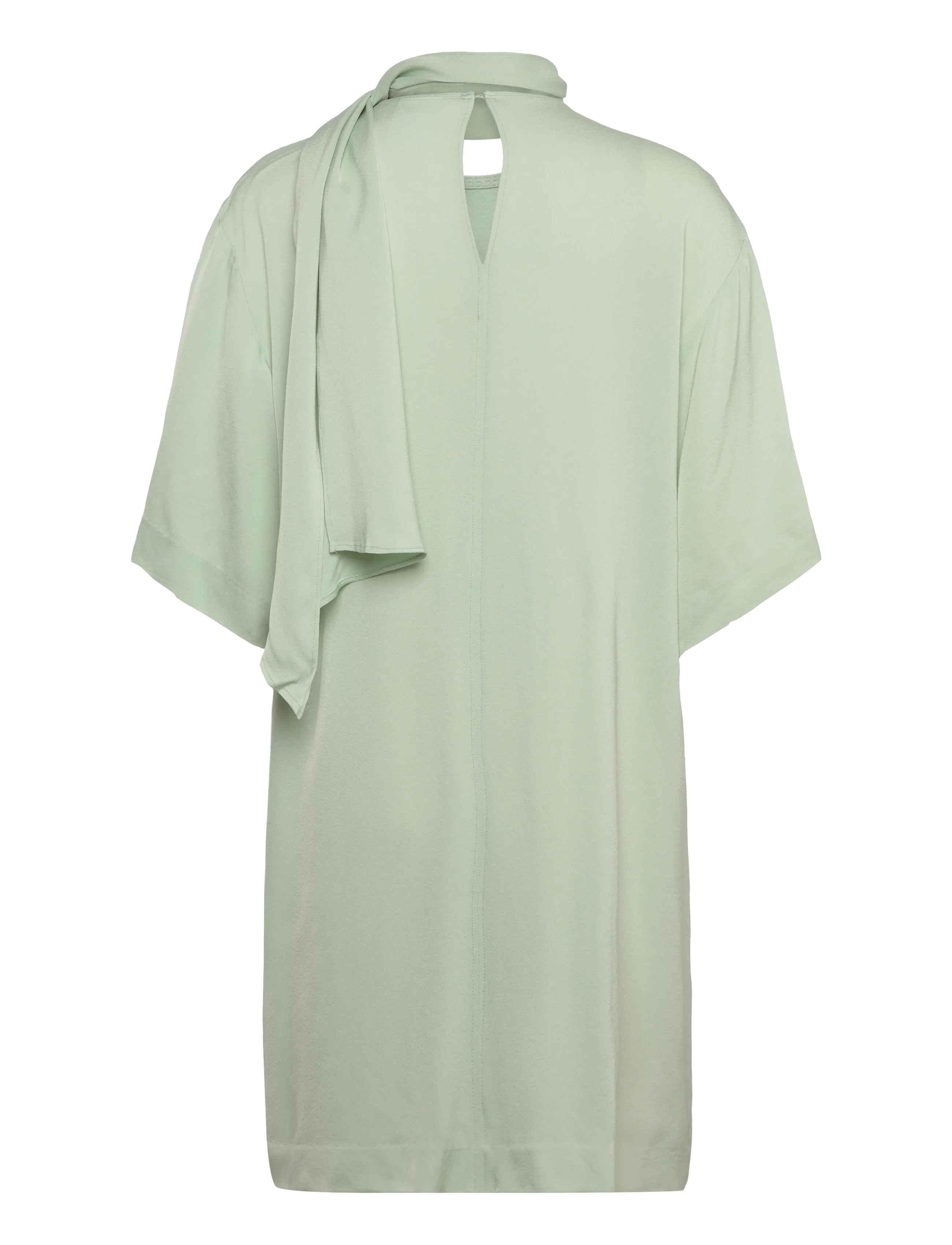 Day Birger et Mikkelsen - Alaia - Matte Crepe - korte jurken - green lily - 2