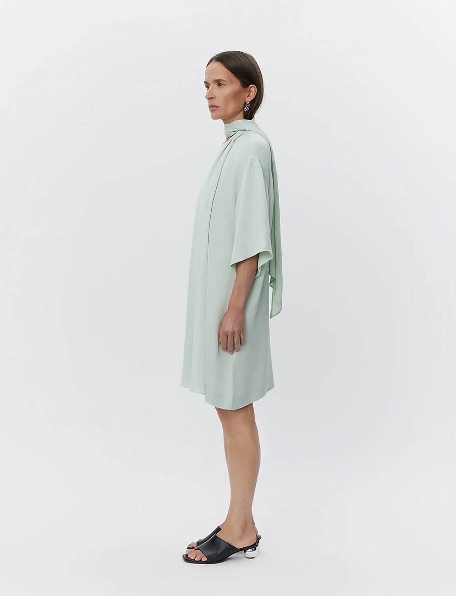 Day Birger et Mikkelsen - Alaia - Matte Crepe - summer dresses - green lily - 4