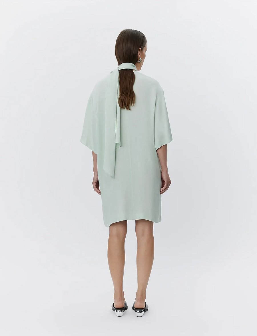 Day Birger et Mikkelsen - Alaia - Matte Crepe - summer dresses - green lily - 5