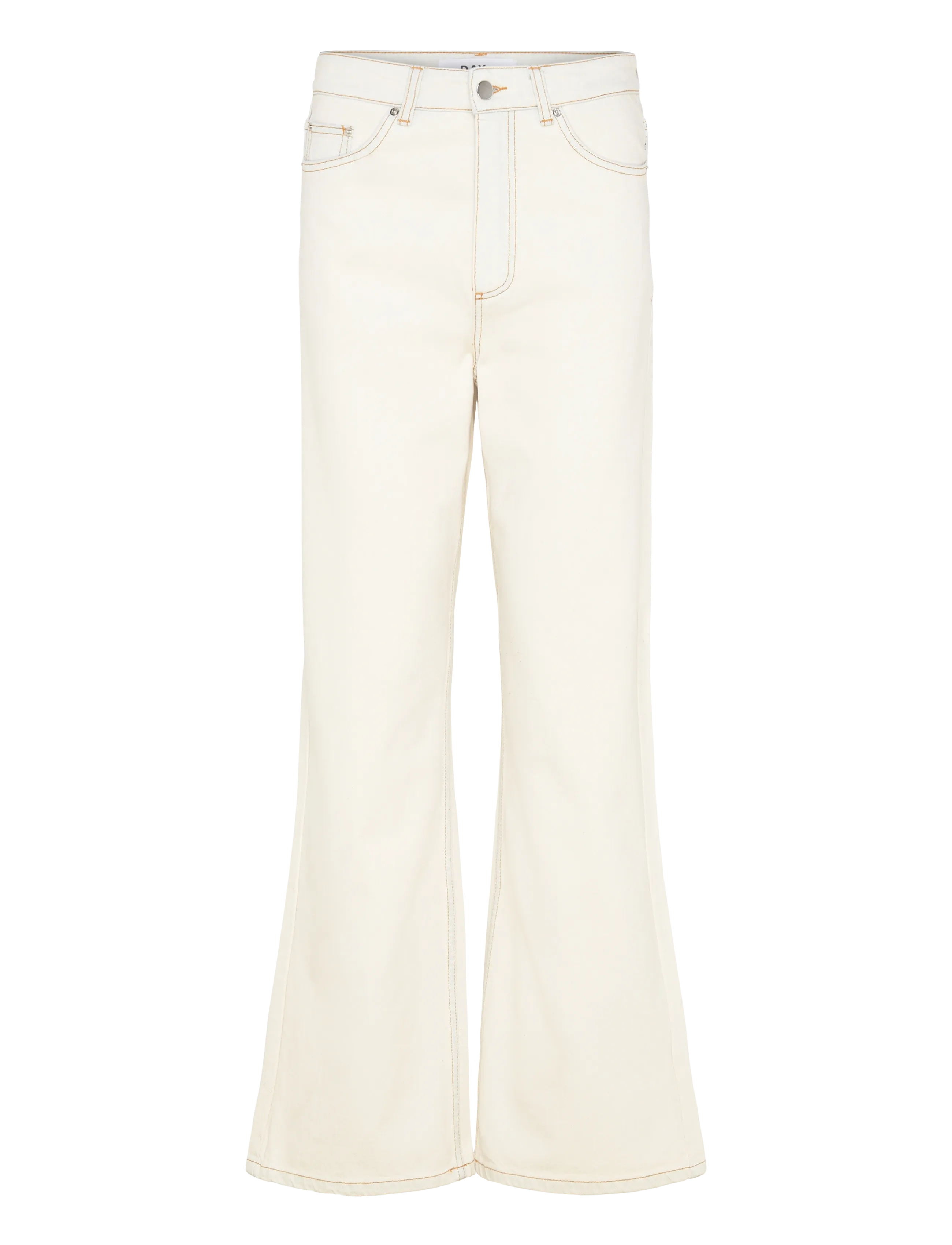 Day Birger et Mikkelsen Cai - Ice Bleached Denim Stretch - Flared jeans - ICE BLEACHED DENIM / cream