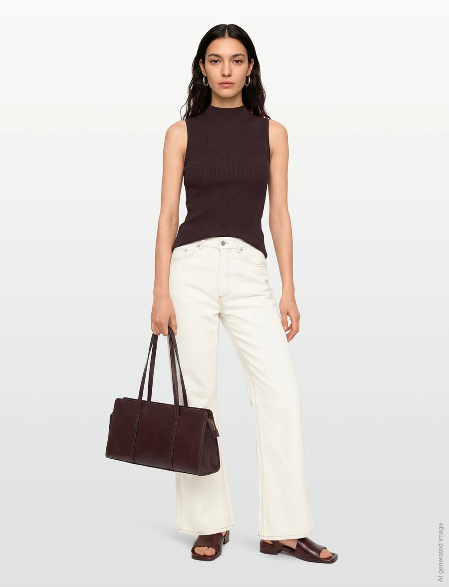 Day Birger et Mikkelsen - Cai - Ice Bleached Denim Stretch - schlaghosen - ice bleached denim - 0