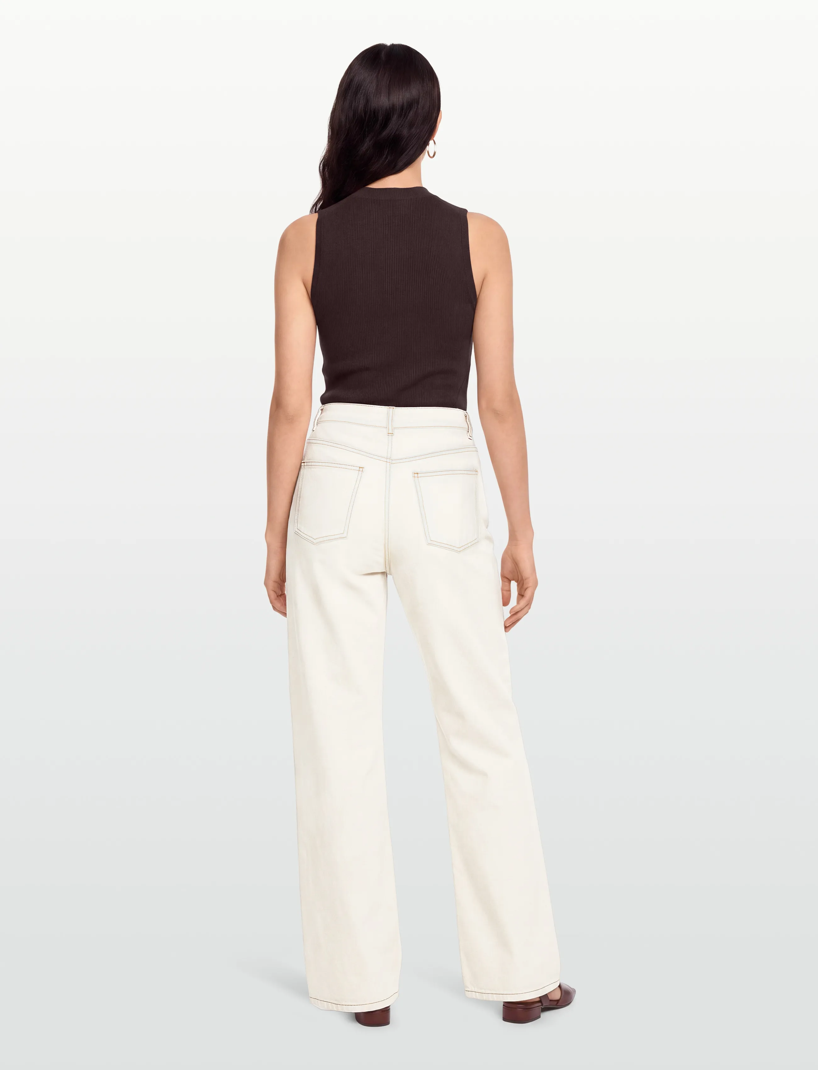 Day Birger et Mikkelsen - Cai - Ice Bleached Denim Stretch - schlaghosen - ice bleached denim - 4