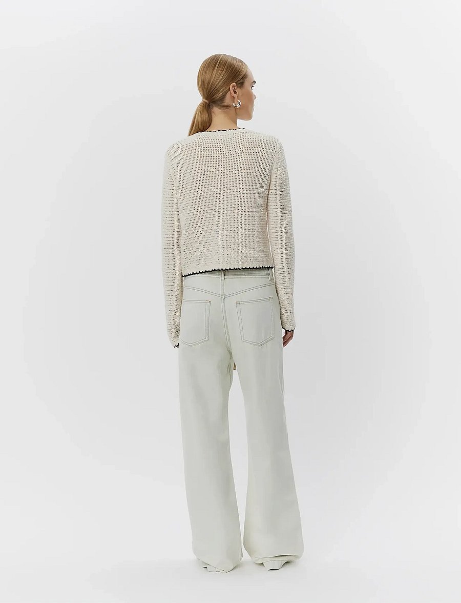 Day Birger et Mikkelsen - Elijah - Ice Bleached Denim - hosen mit weitem bein - ice bleached denim - 3