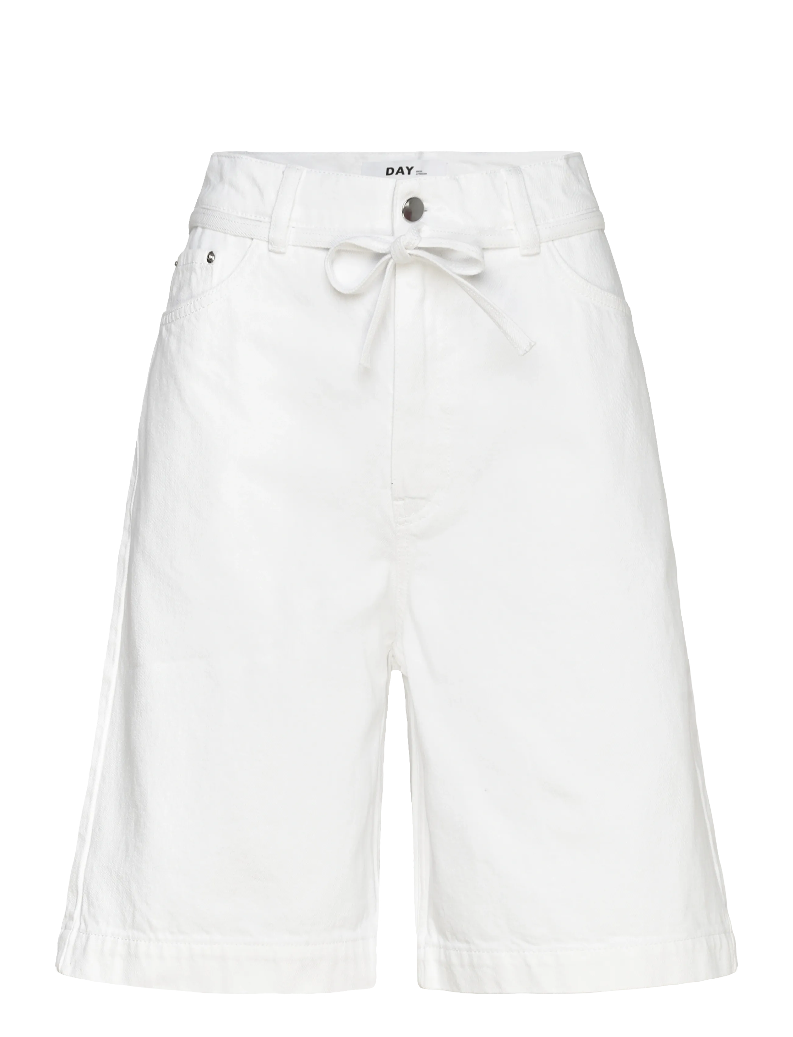 Day Birger et Mikkelsen Elijah Shorts Winter White Denim, 42, Shorts, Weiß - Bermudas, Frauen
