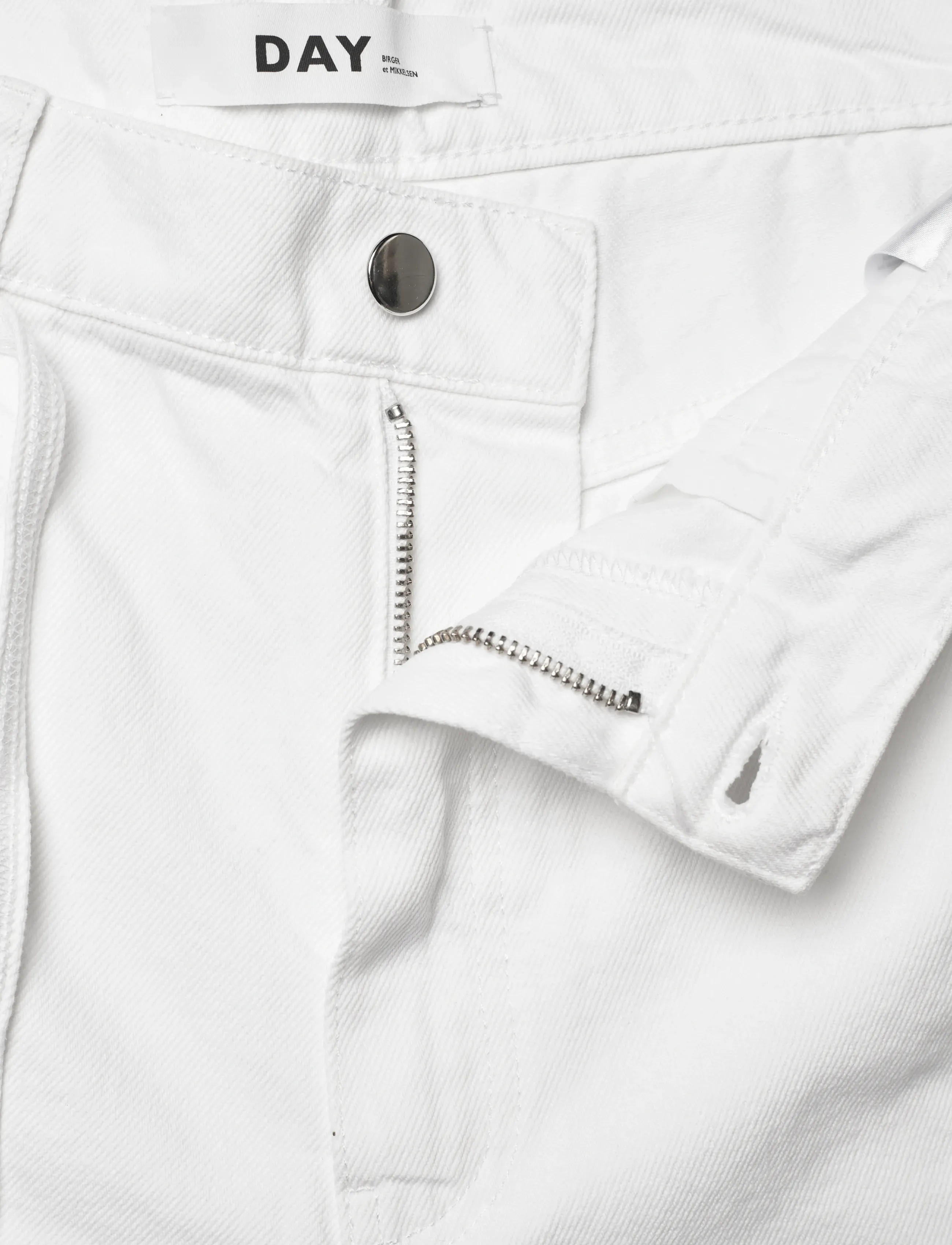 Day Birger et Mikkelsen - Elijah Shorts  Winter White Denim - bright white - 3