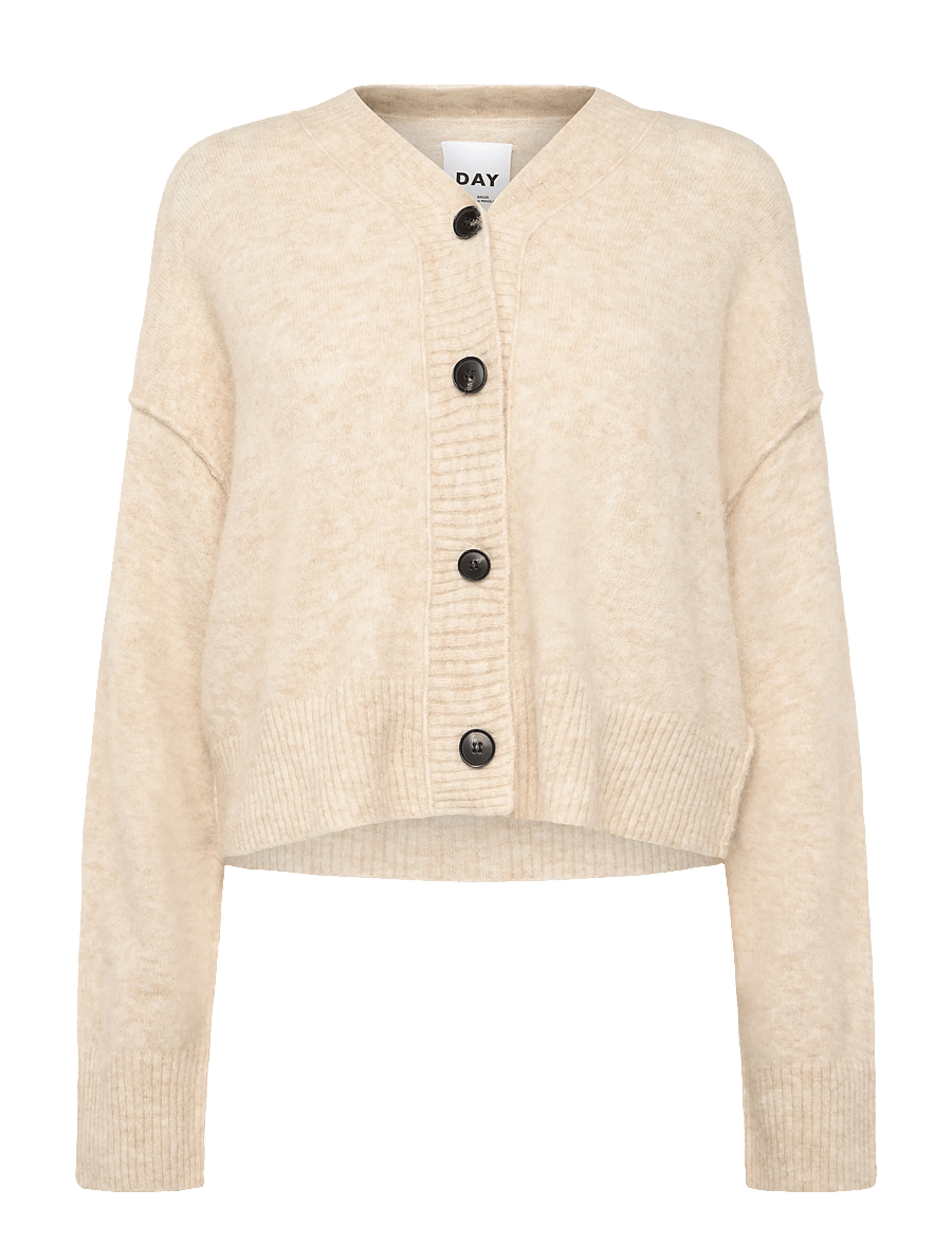 Day Birger et Mikkelsen - Rana - Cozy Days - cardigans - humus melange - 1