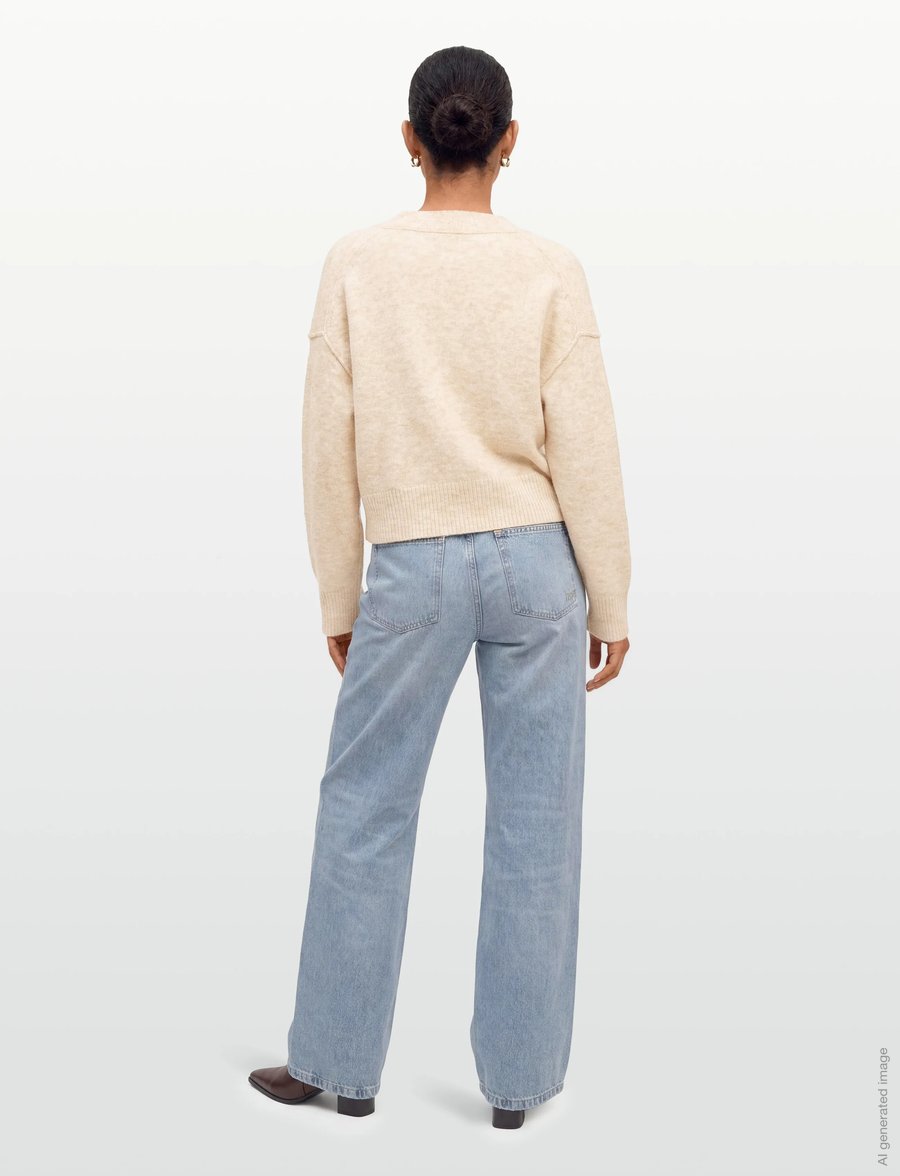 Day Birger et Mikkelsen - Rana - Cozy Days - cardigans - humus melange - 4