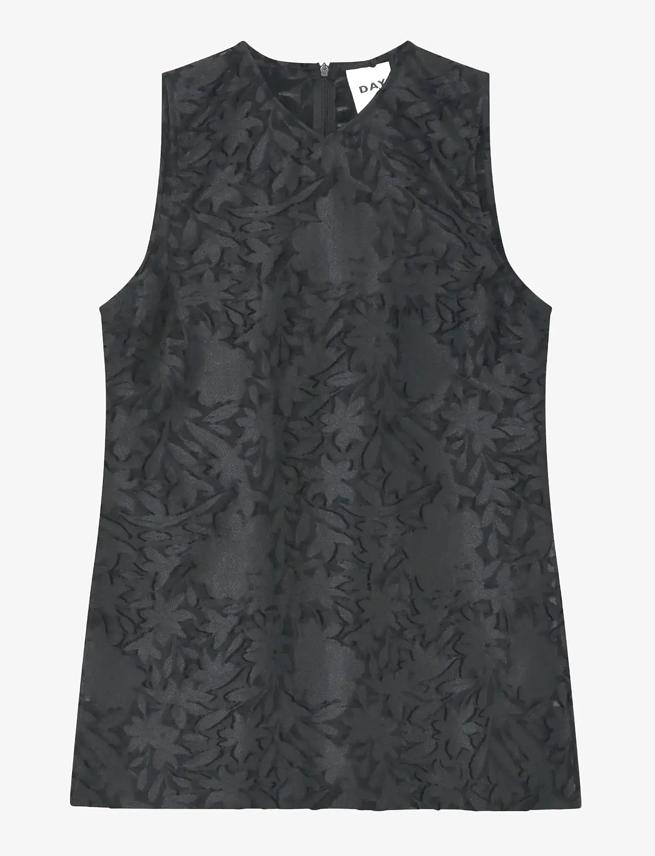 Day Birger et Mikkelsen - Ash - Refined structure - Ärmellose blusen - black - 0