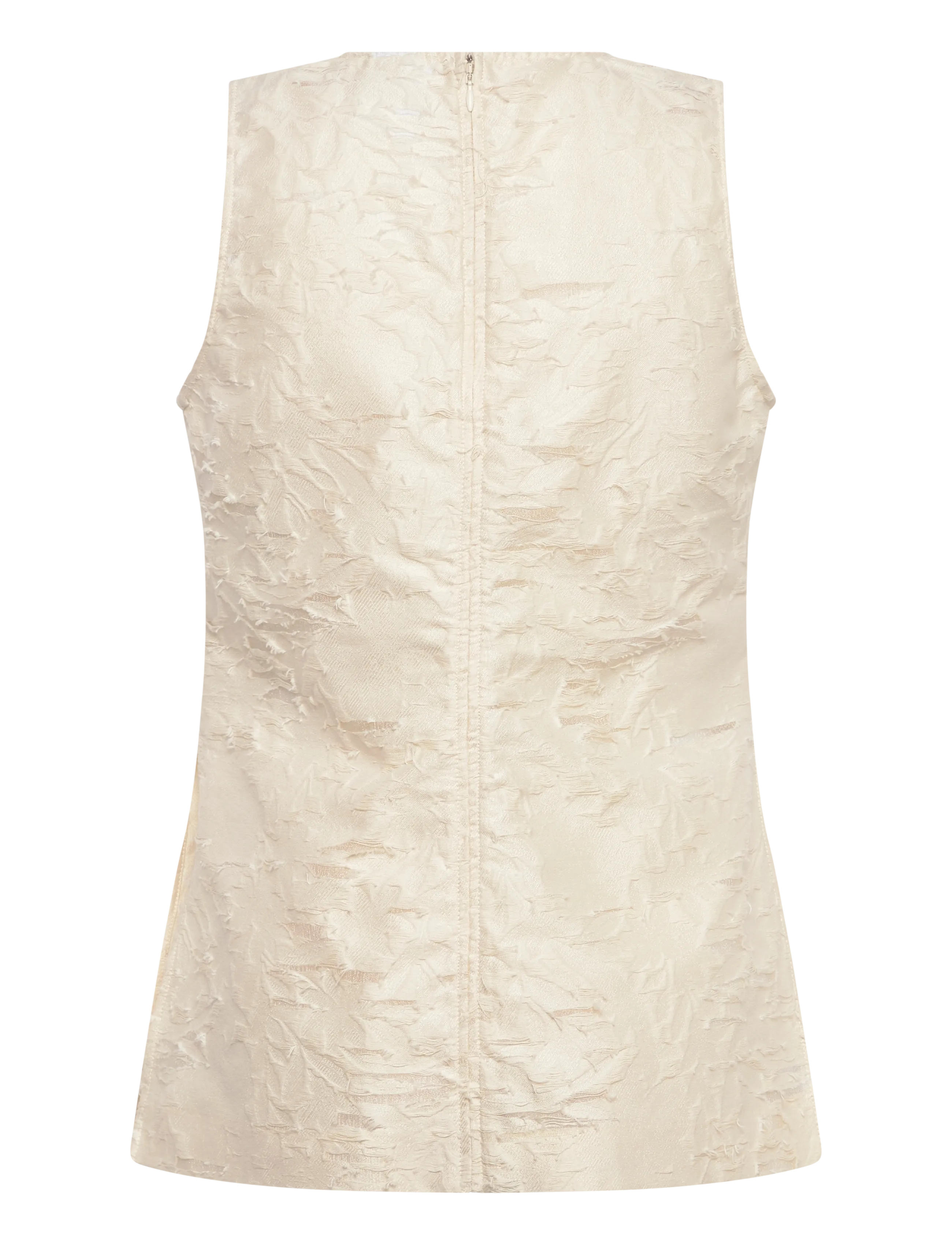 Day Birger et Mikkelsen - Ash - Refined structure - Ærmeløse bluser - pistachio shell - 1