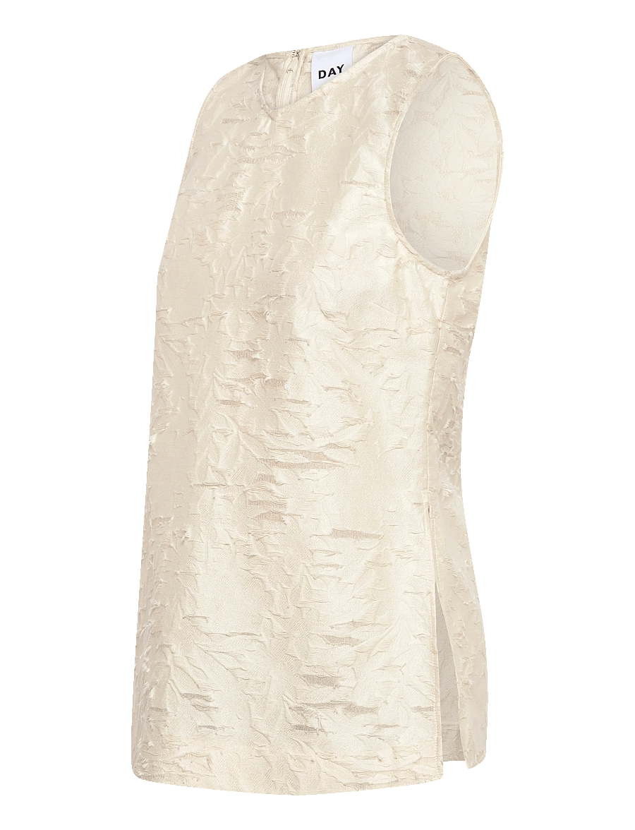 Day Birger et Mikkelsen - Ash - Refined structure - Ærmeløse bluser - pistachio shell - 2