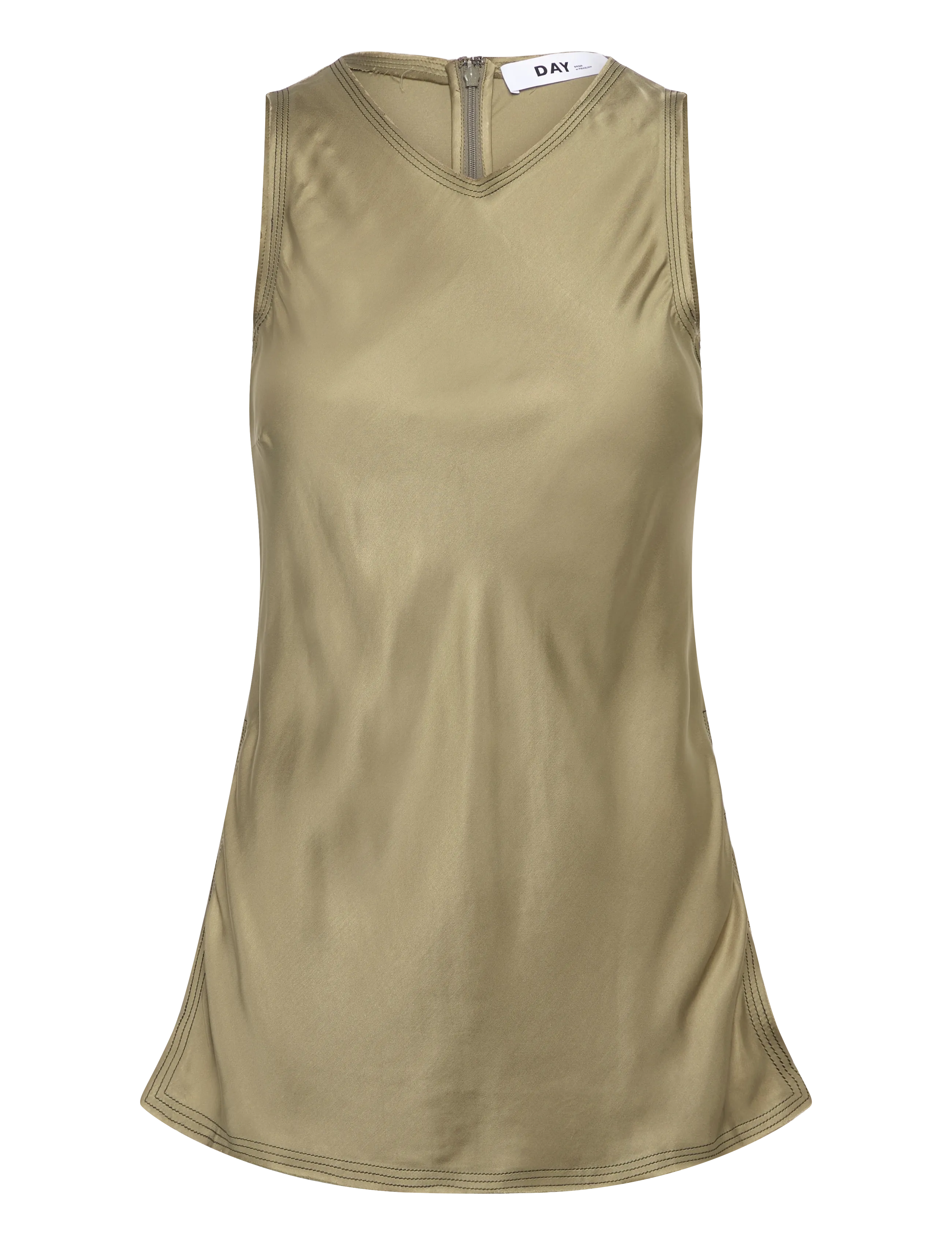 Day Birger et Mikkelsen Callie - Fluid Viscose - Premium items - SAGE KHAKI / khaki/green