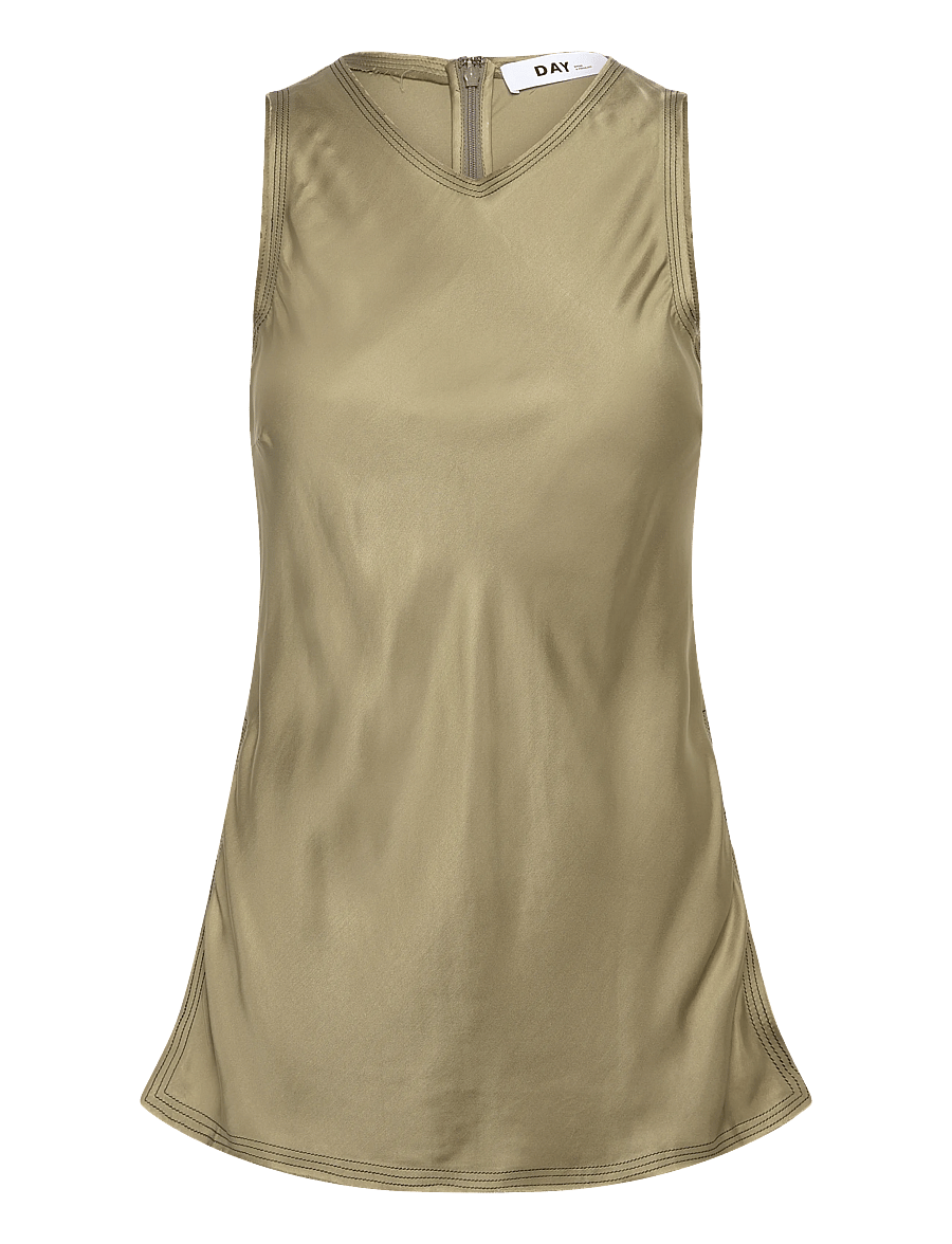 Day Birger et Mikkelsen - Callie - Fluid Viscose - Ärmellose tops - sage khaki - 1