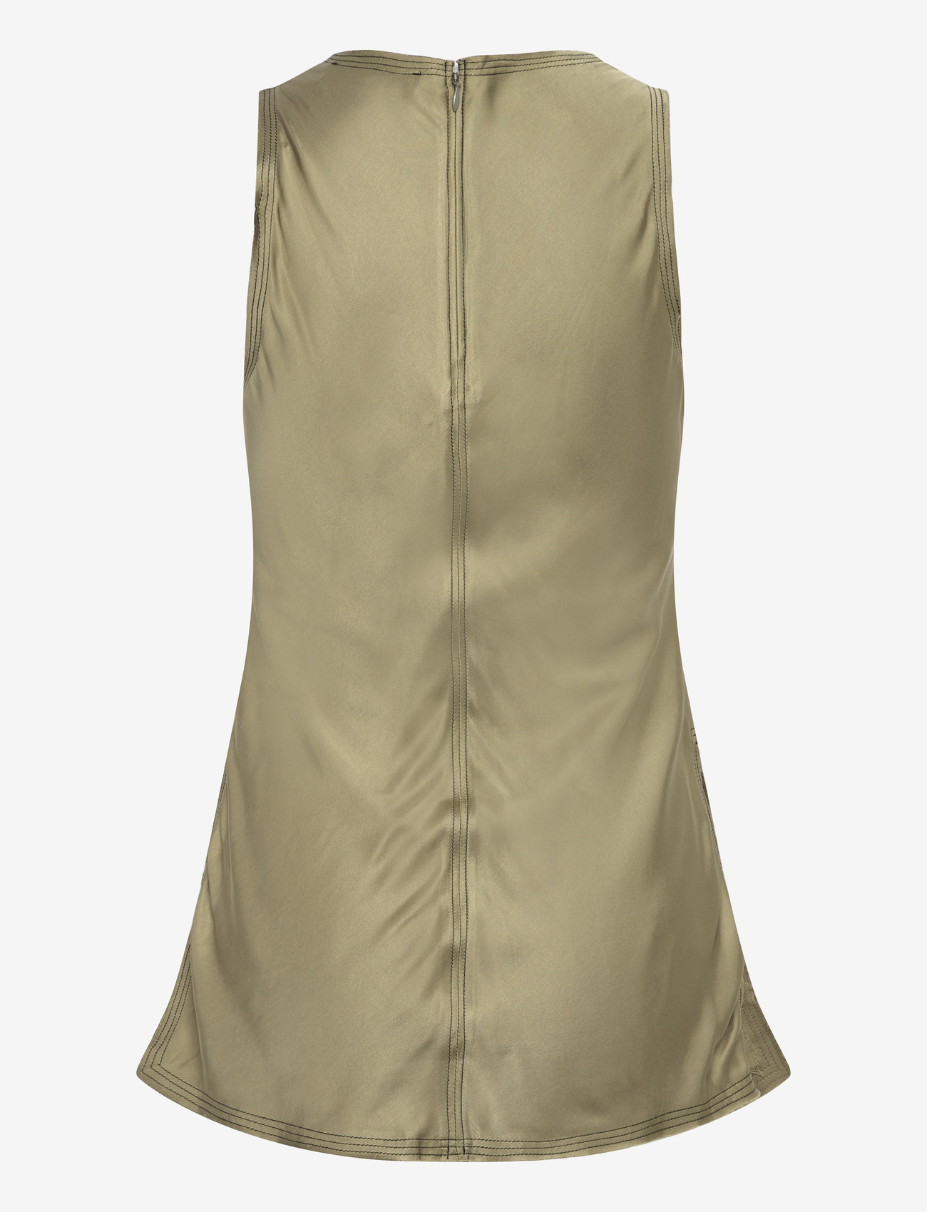 Day Birger et Mikkelsen - Callie - Fluid Viscose - Ærmeløse toppe - sage khaki - 2